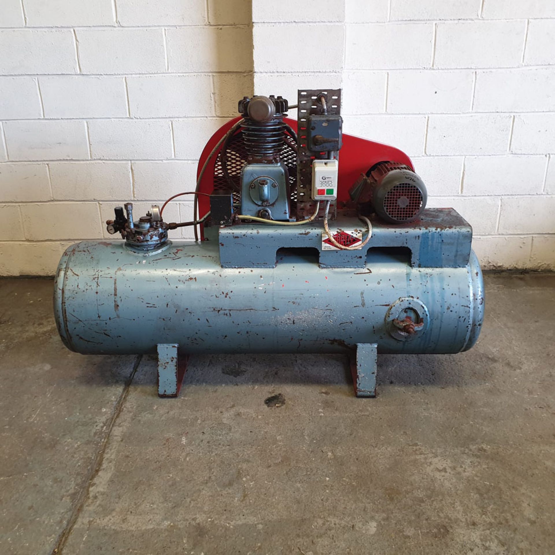 HPC Type S/H 12A Garage Type Air Compressor RPM 700. Motor 3KW.