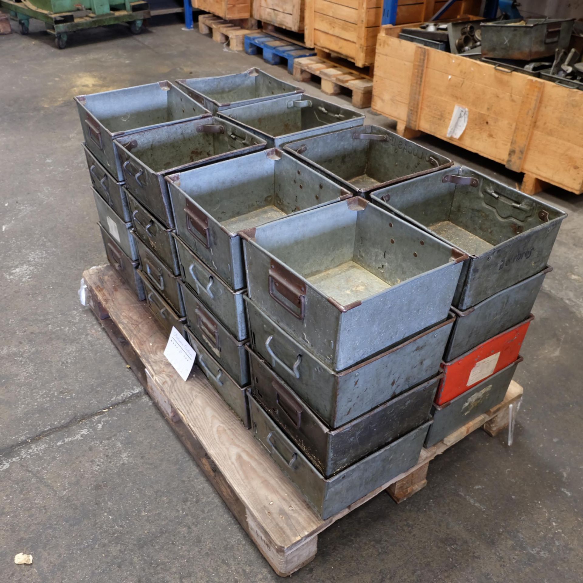 Quantity Of 32 Tote Bins With Handles. - Image 2 of 4