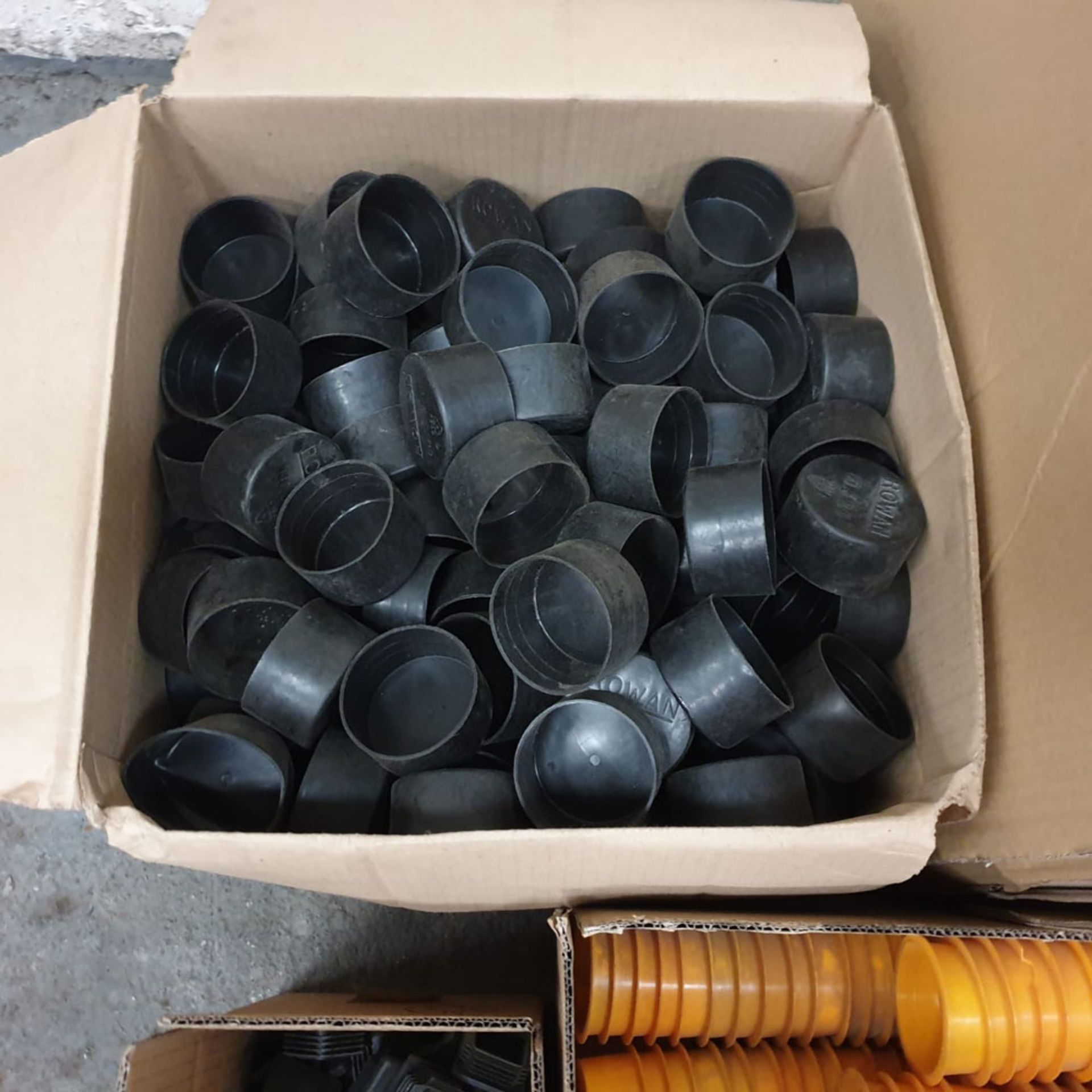 Large Selection of Various Shape & Size Plastic Caps/Plugs as lotted. - Image 5 of 6