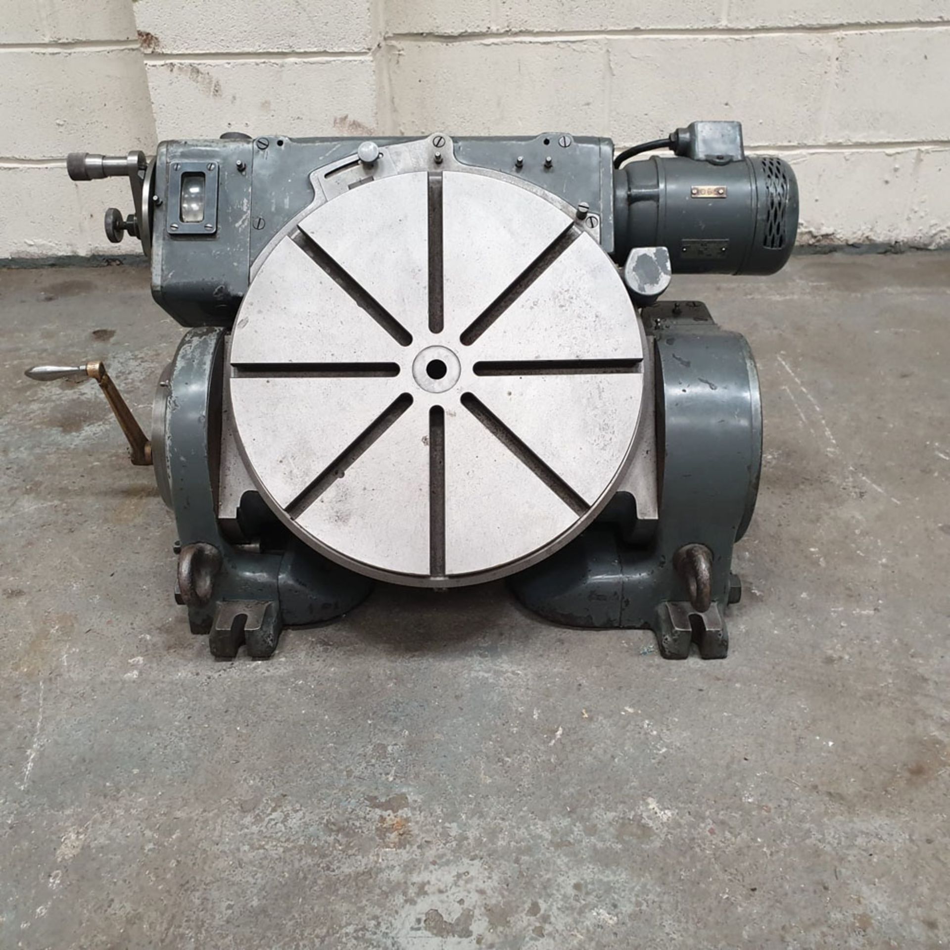 Herbert Lindner Tilting Rotary Table. Table Size 440mm Diameter.