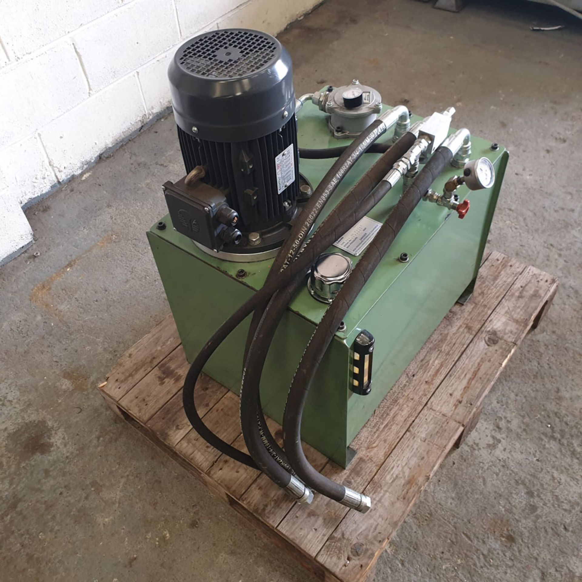 Oddy Hydraulics Ltd Type DRG No 73551. Hydraulic Power Pack. Max Pressure 17 BAR. - Image 2 of 7