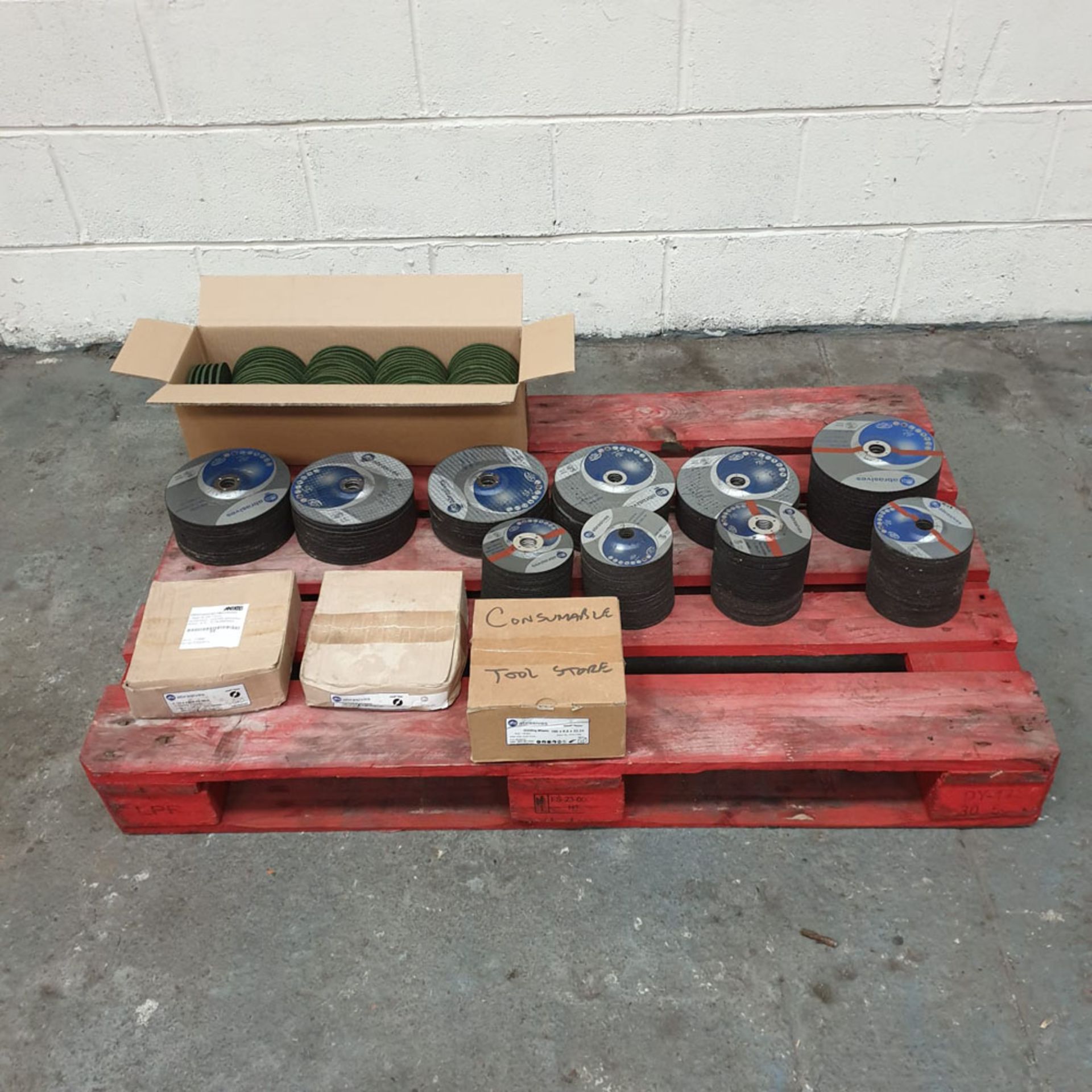 Selection of Various Sized Grinding Discs as Lotted.