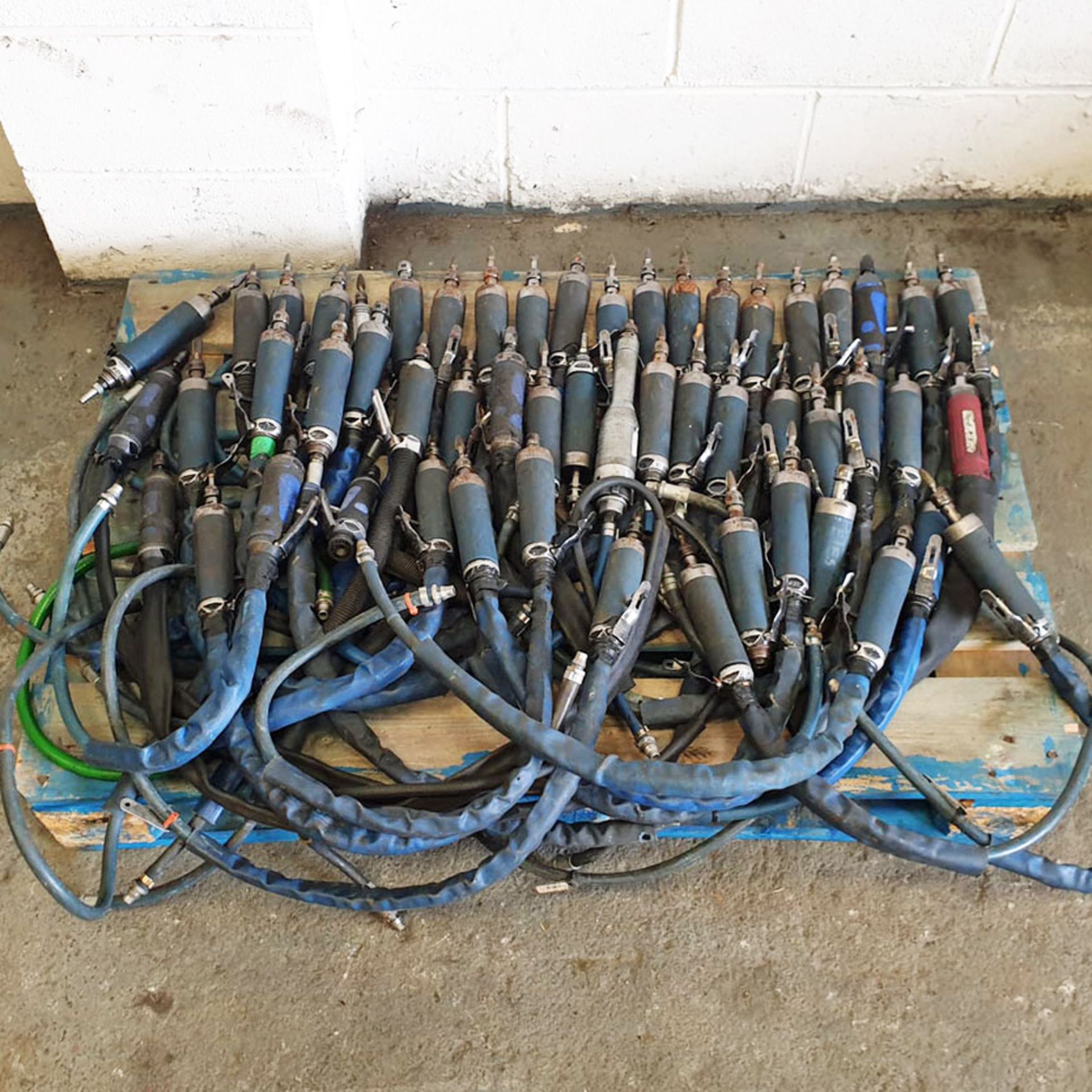 Large Lot of Pneumatic Grinders.