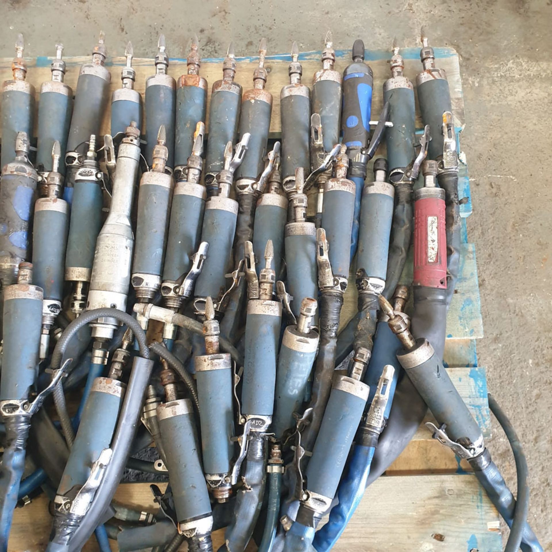 Large Lot of Pneumatic Grinders. - Image 2 of 3