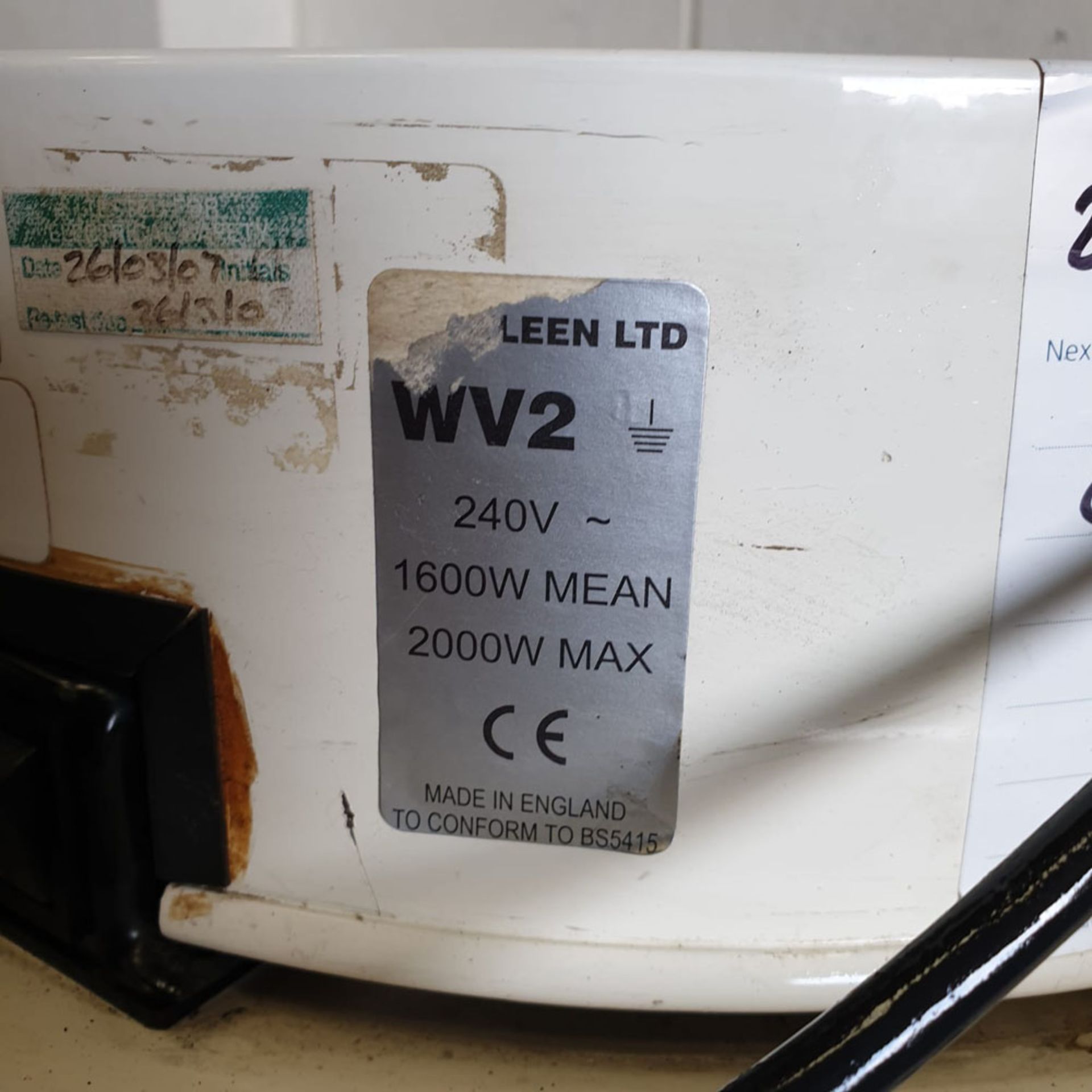 Axminster WV2 Dust Extractor. 240V. Max Power 2000W. - Image 5 of 5