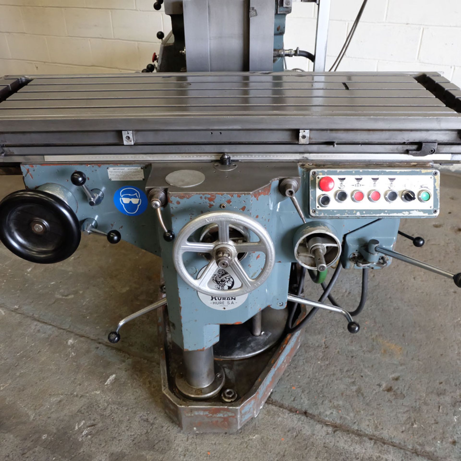 Huron NU4 Toolroom Universal Milling Machine. Table Size: 1435mm x 460mm. - Image 3 of 6