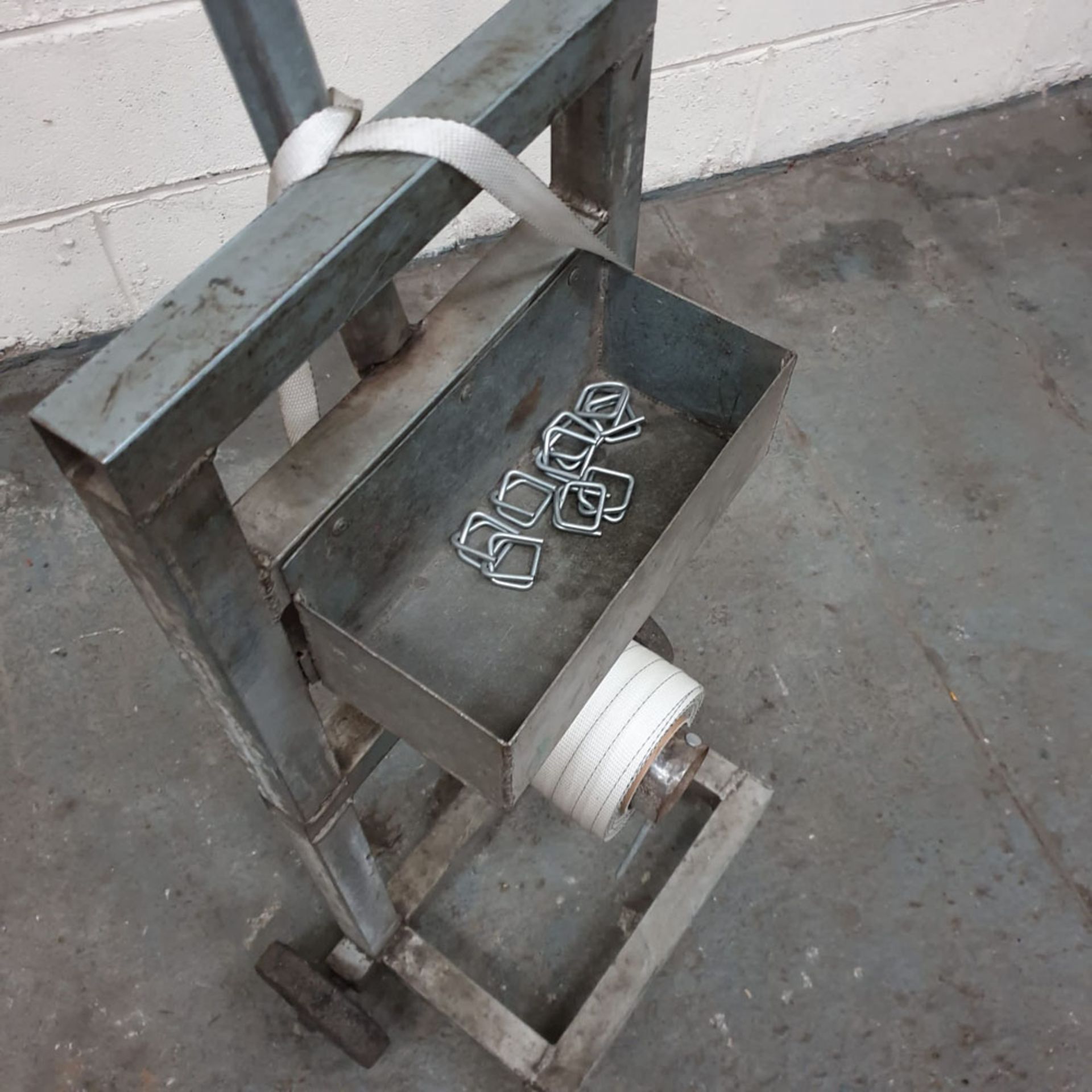Banding & Clip Holder Trolley for Pallet Banding Machine. - Image 2 of 3