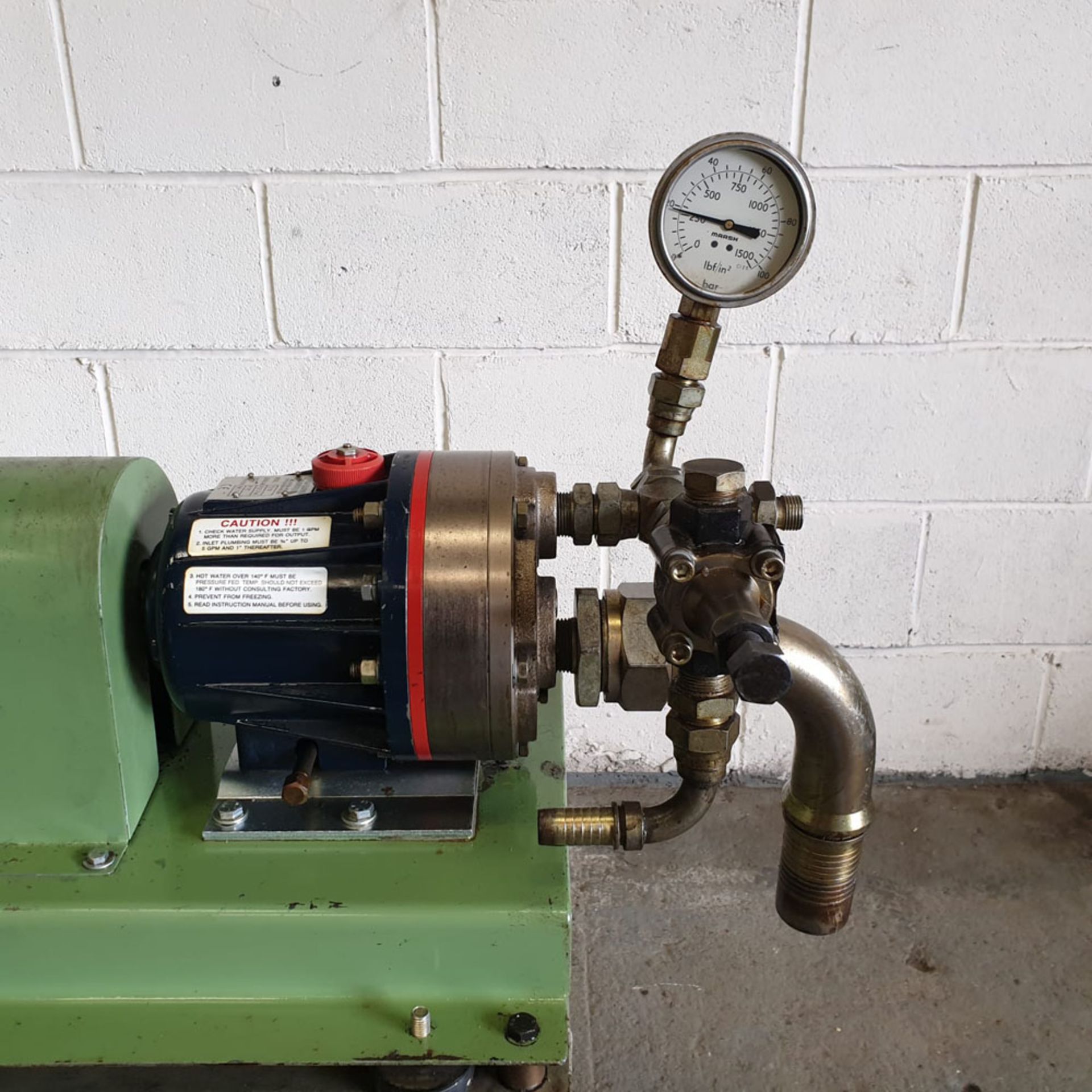 Pumps & Equipment Ltd Model D10 Hydra-cell Power Pump. 415V. 5.5HP. 1420rpm. - Image 4 of 6