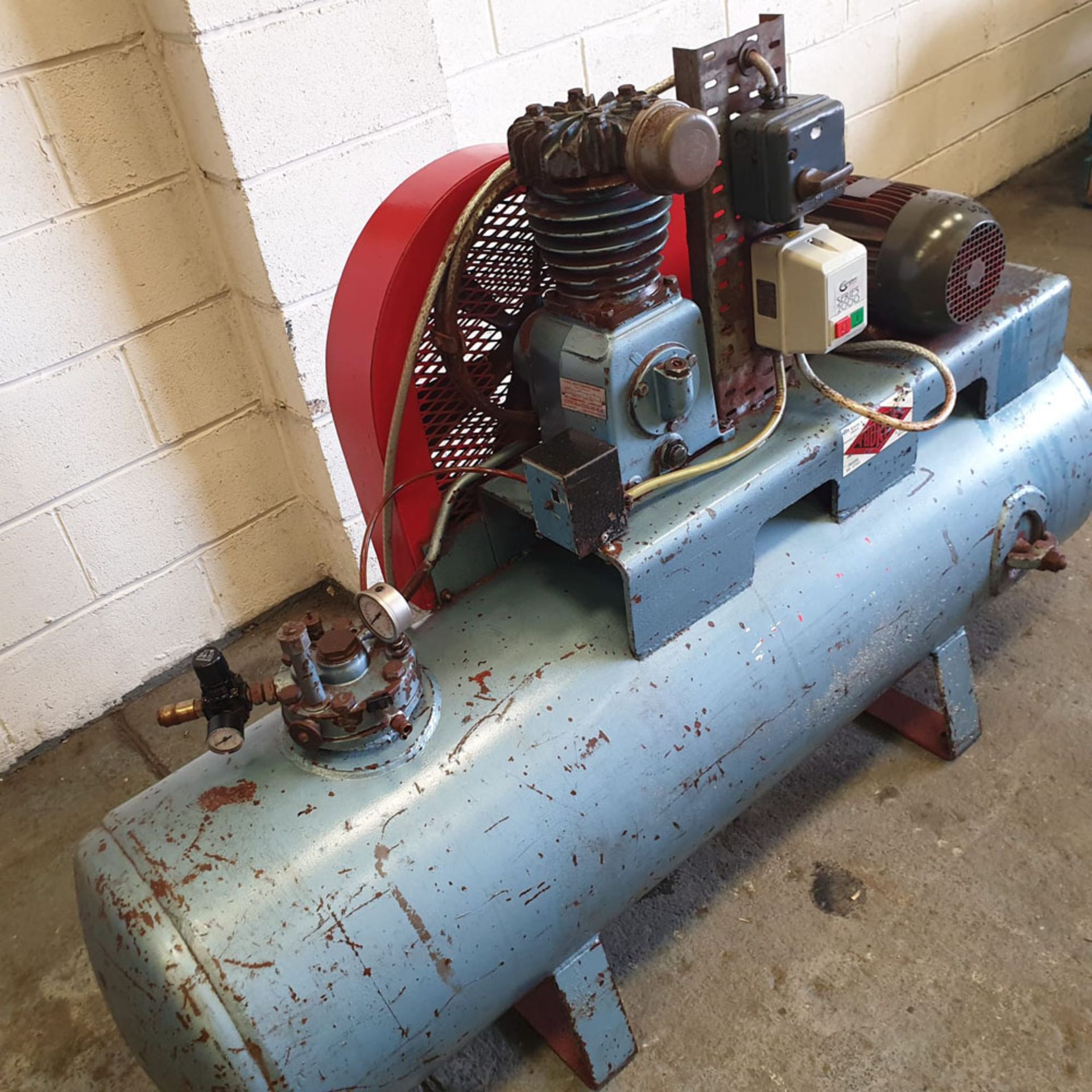 HPC Type S/H 12A Garage Type Air Compressor RPM 700. Motor 3KW. - Image 2 of 6