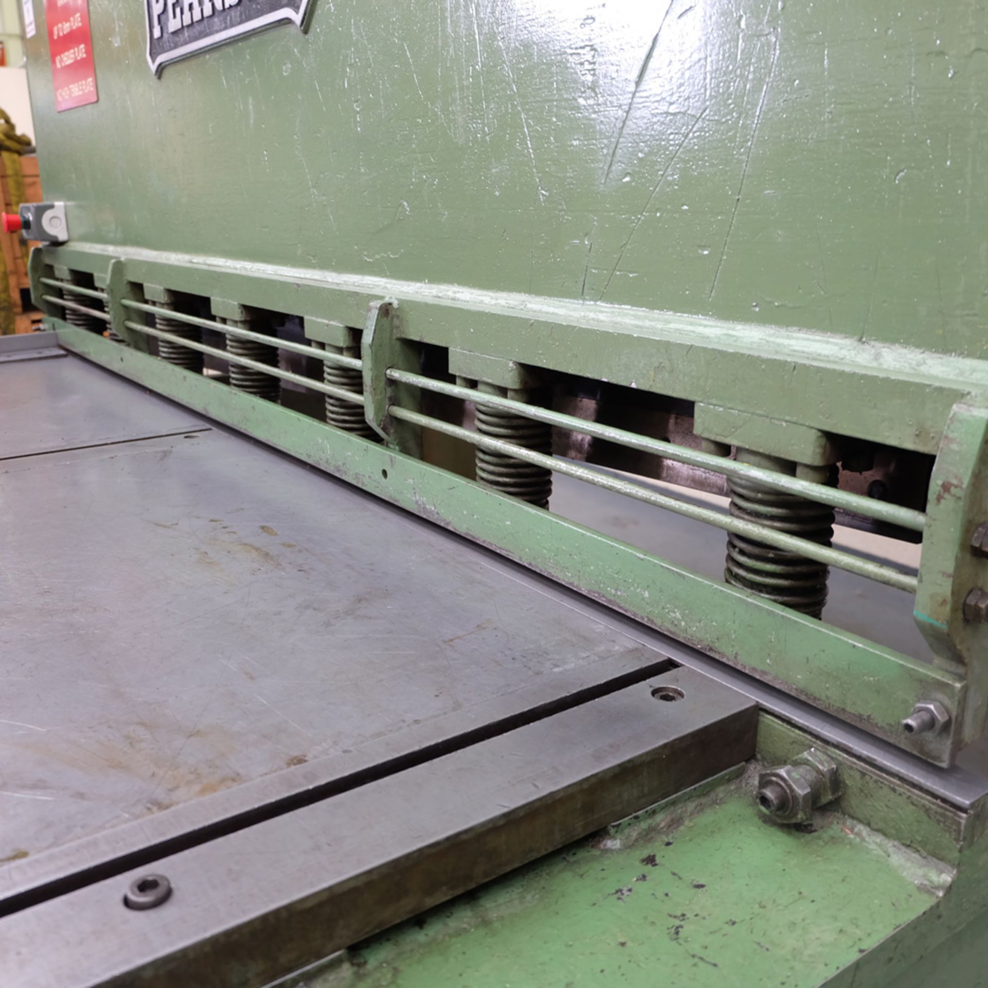 Edward Pearson Hydraulic Power Guillotine. Capacity 6' x 1/4". - Image 8 of 10