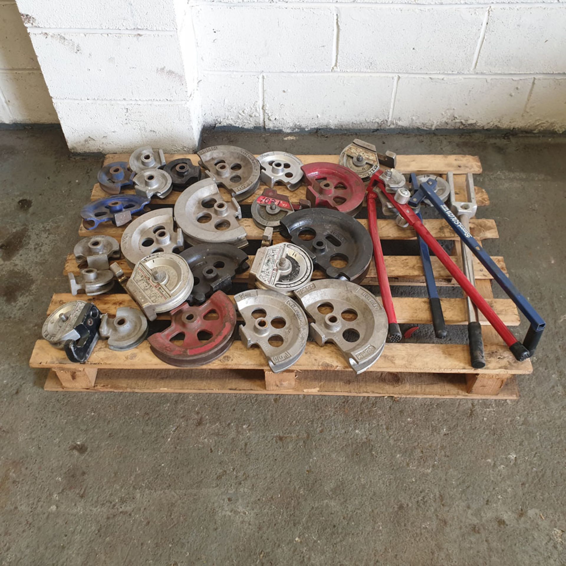 Selection of Tube Bending Equipment as Lotted.