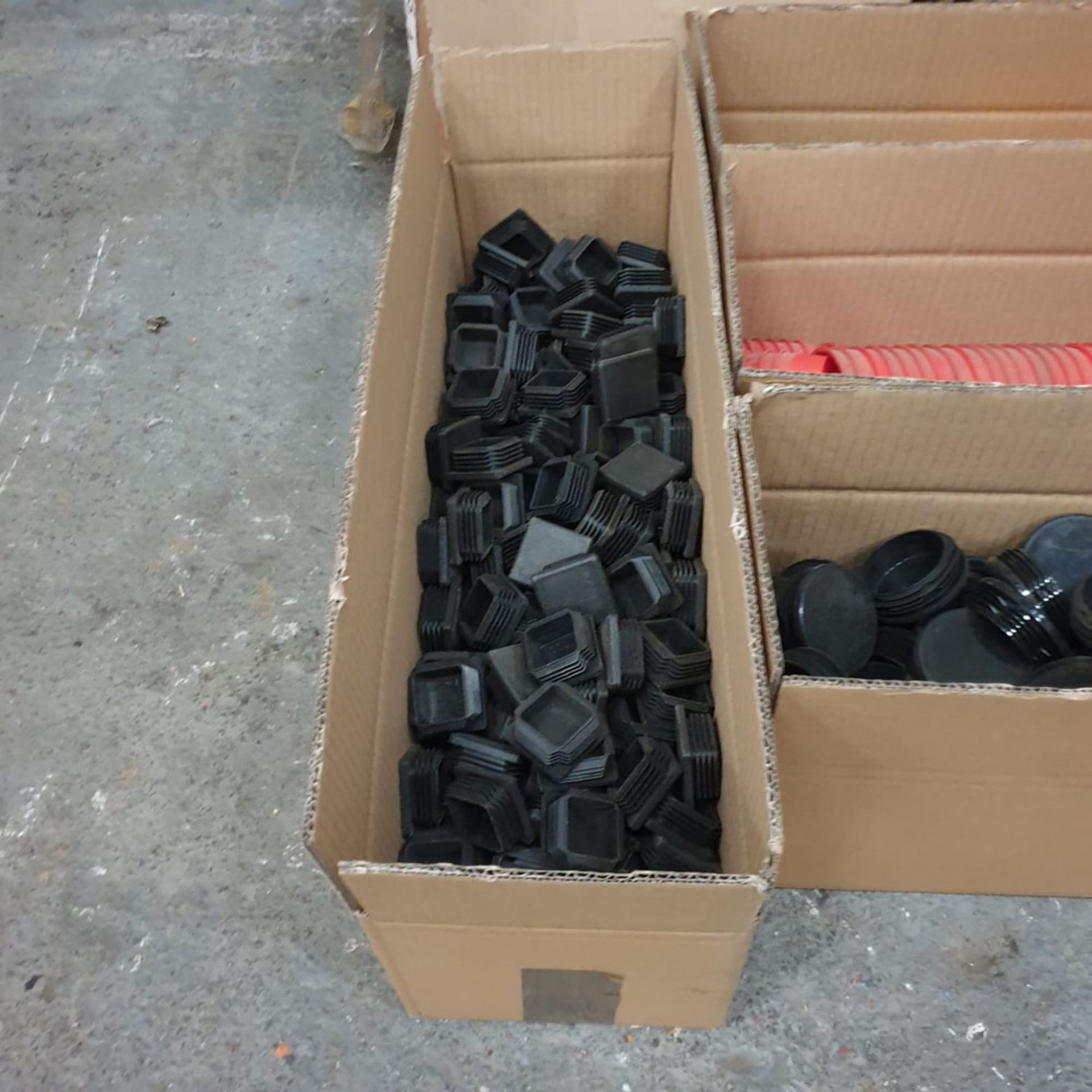 Large Selection of Various Shape & Size Plastic Caps/Plugs as lotted. - Image 3 of 6