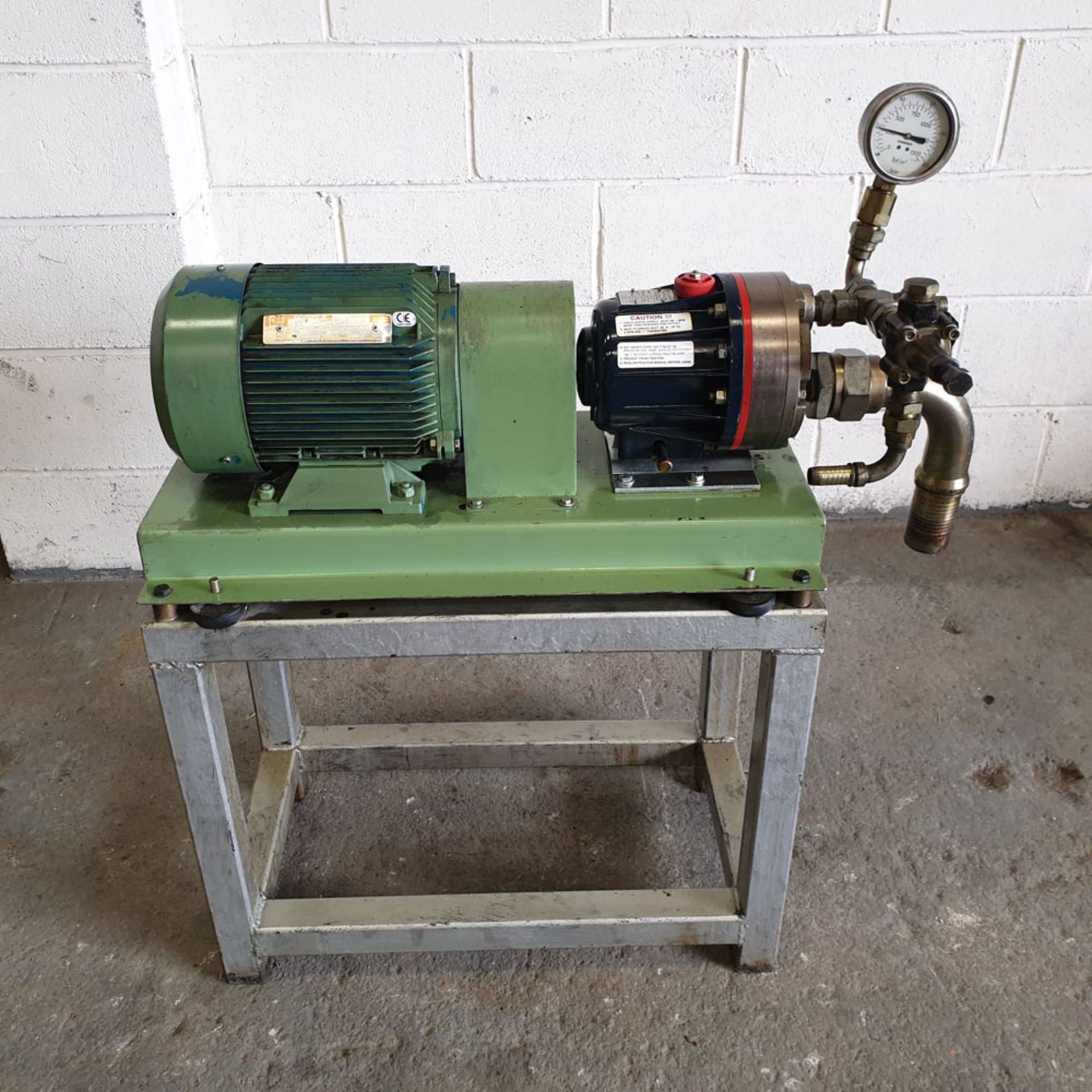 Pumps & Equipment Ltd Model D10 Hydra-cell Power Pump. 415V. 5.5HP. 1420rpm.