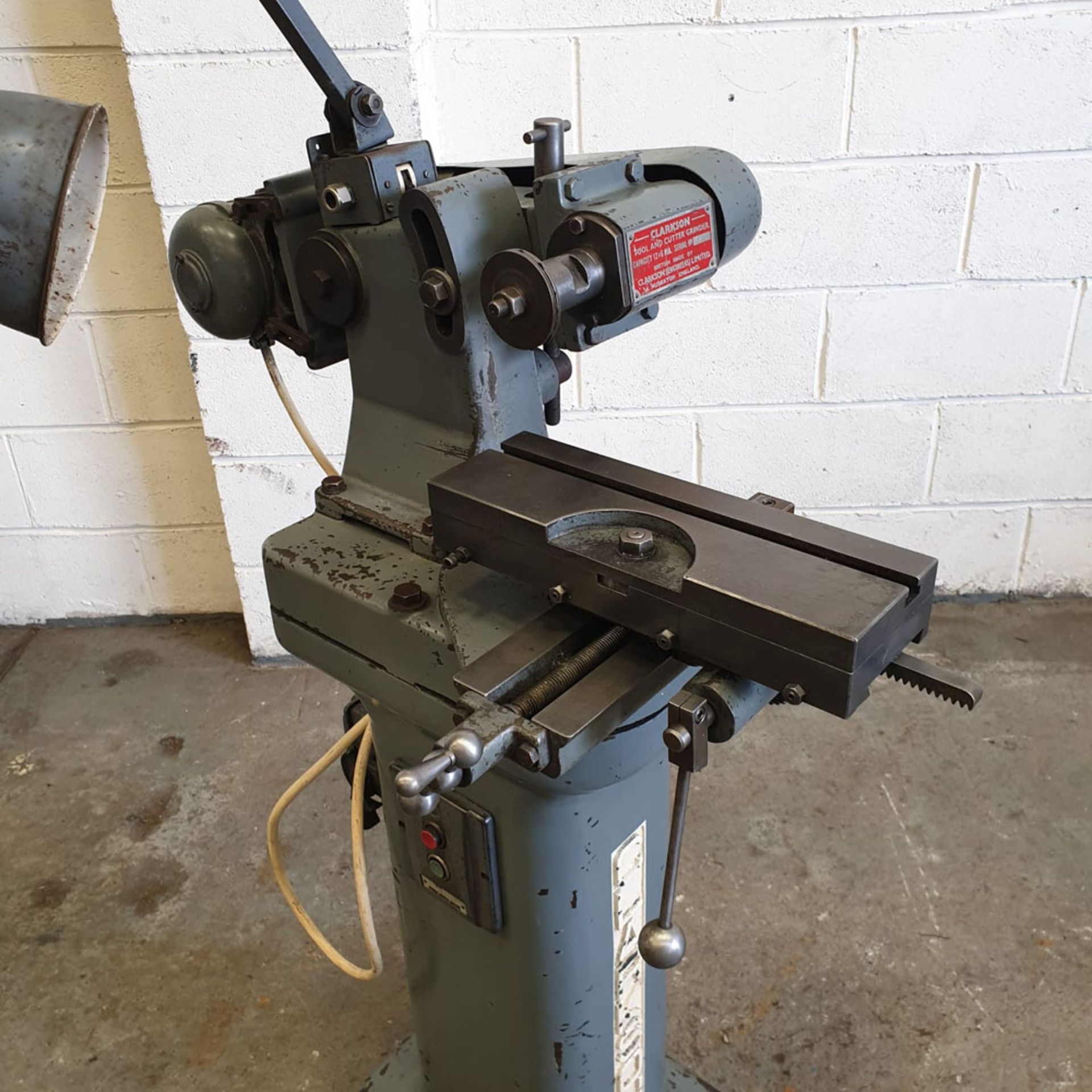 Clarkson MK1 Tool & Cutter Grinding Machine. Capacity: 12" x 6" Diameter. Table Size: 13" x 4 1/4". - Image 2 of 4