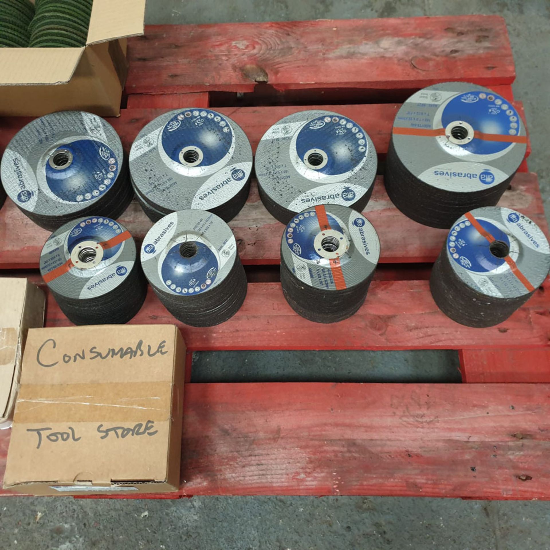 Selection of Various Sized Grinding Discs as Lotted. - Image 3 of 8