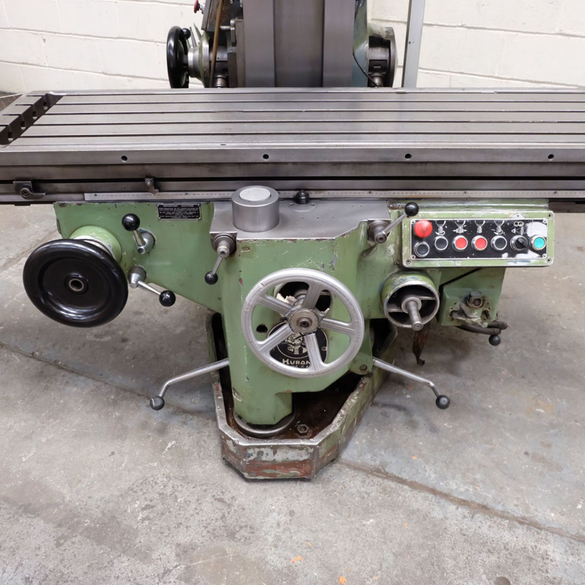 Huron NU5 Toolroom Universal Milling Machine. Table Size: 1635mm x 460mm. - Image 3 of 6