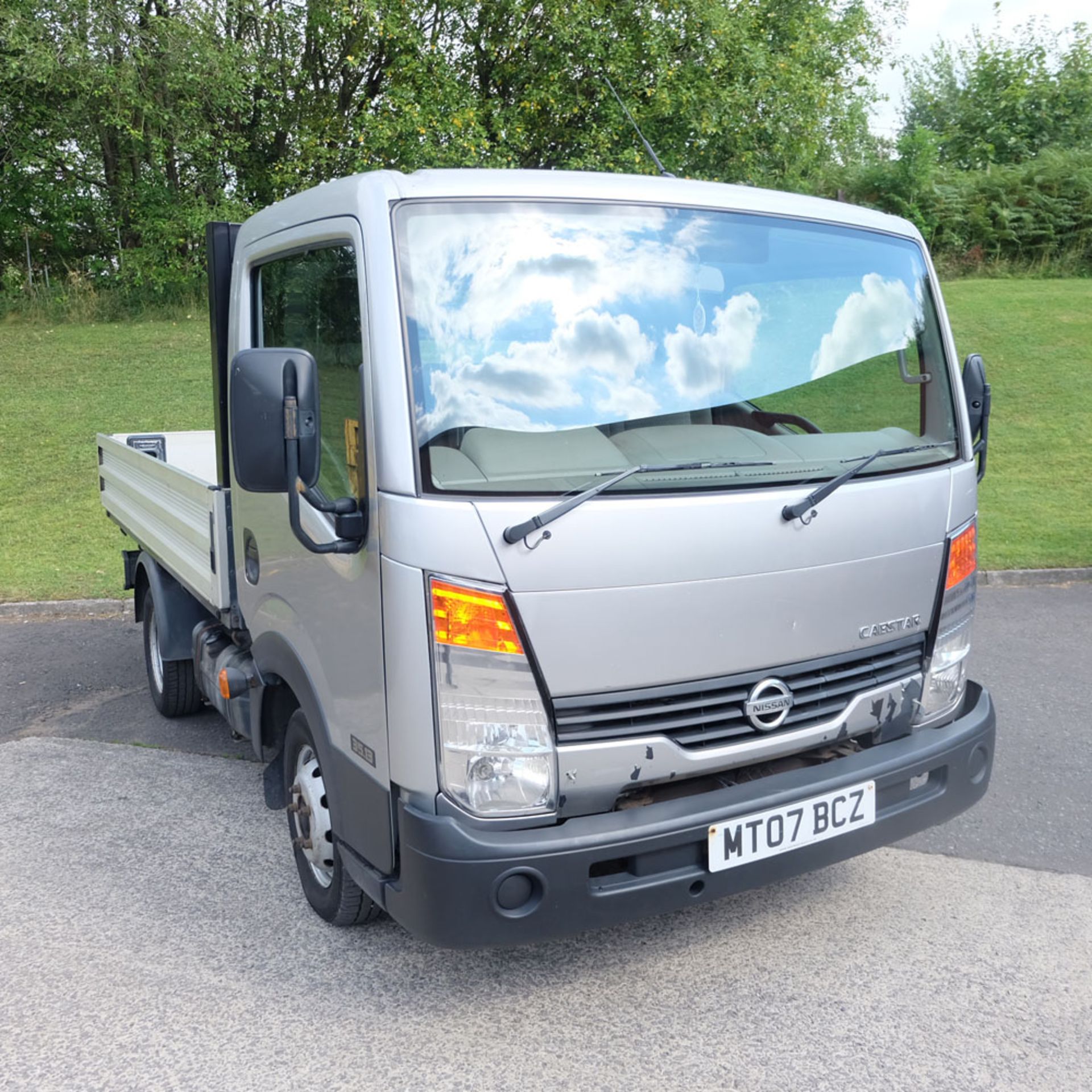 NISSAN CABSTAR 35.13. 2 Axle-Rigid Body Pickup Truck. 3500KG Gross Weight. Year 2007.