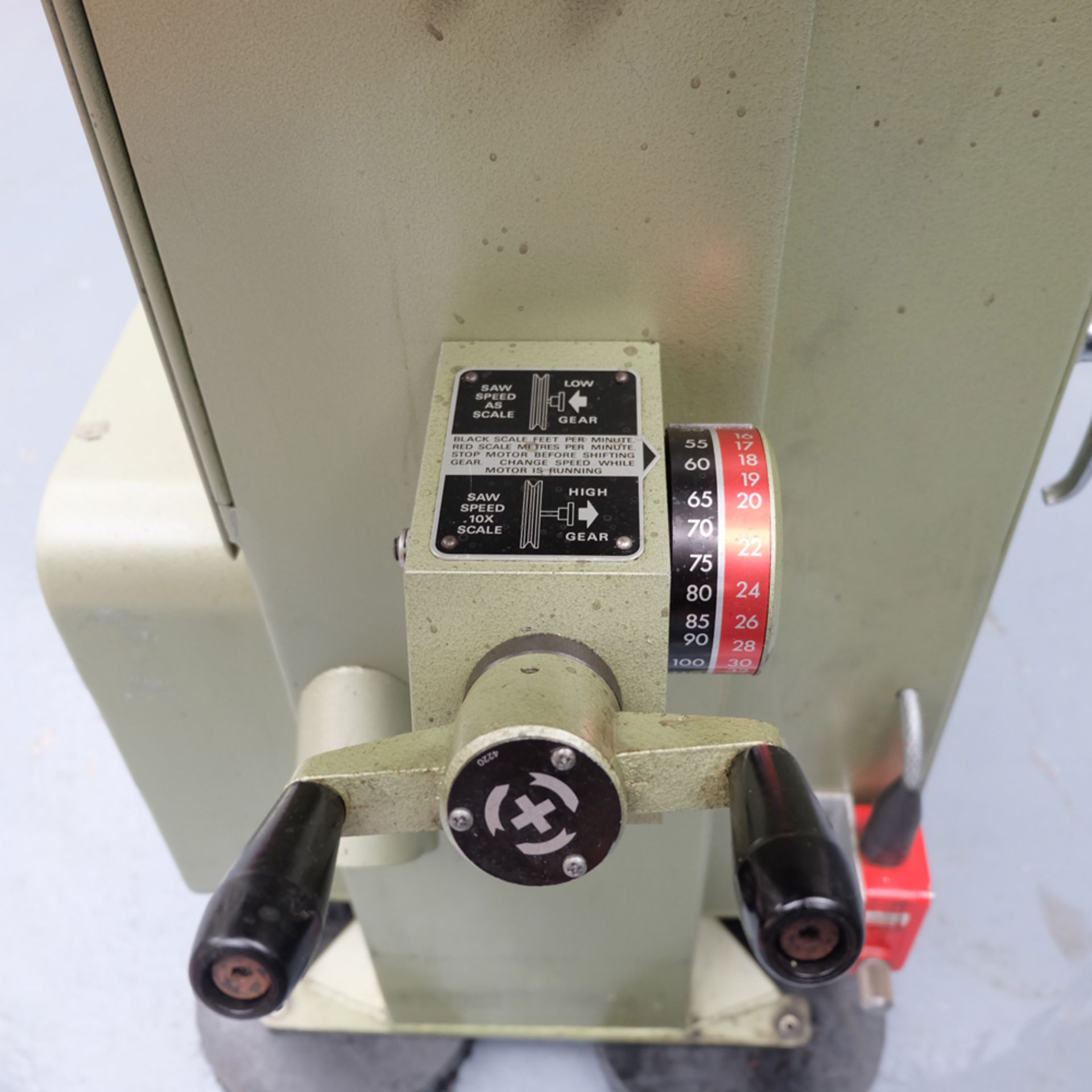 Startrite 20 RWH Vertical Bandsaw. - Image 7 of 12
