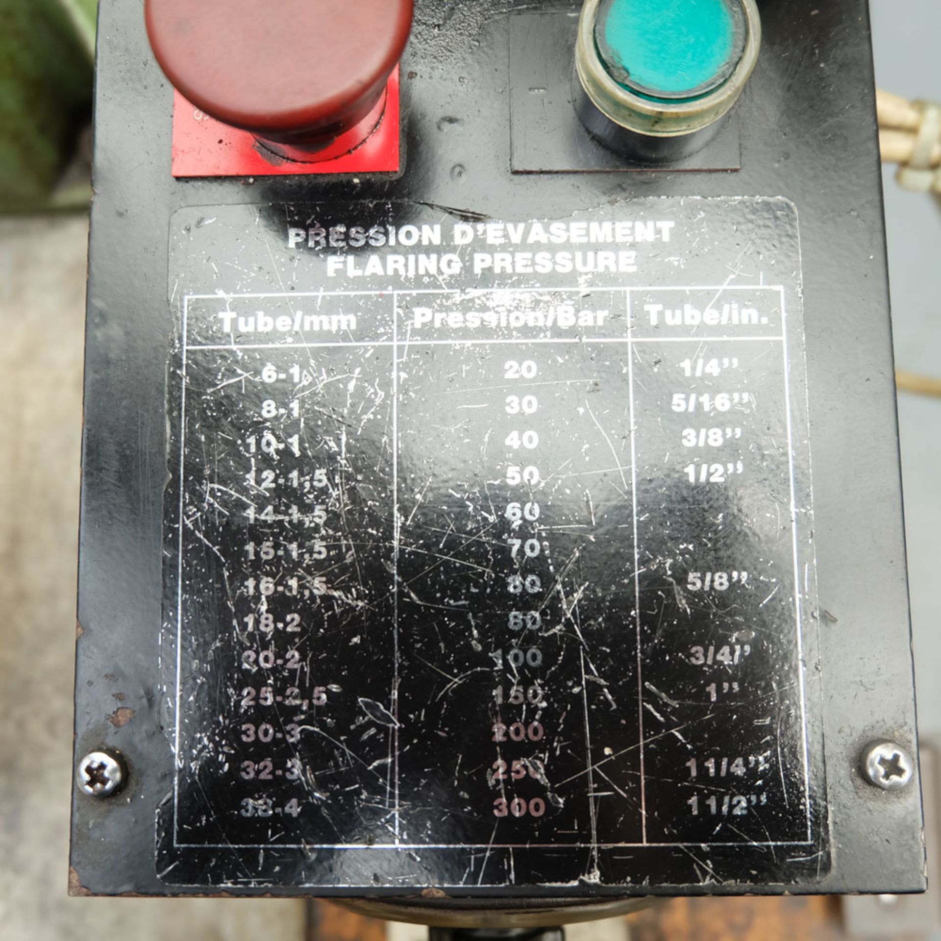 Pedrazzoli Brown 250 Cutting, Deburring and Hydraulic Power Flanging Station On Cabinet. - Image 10 of 13