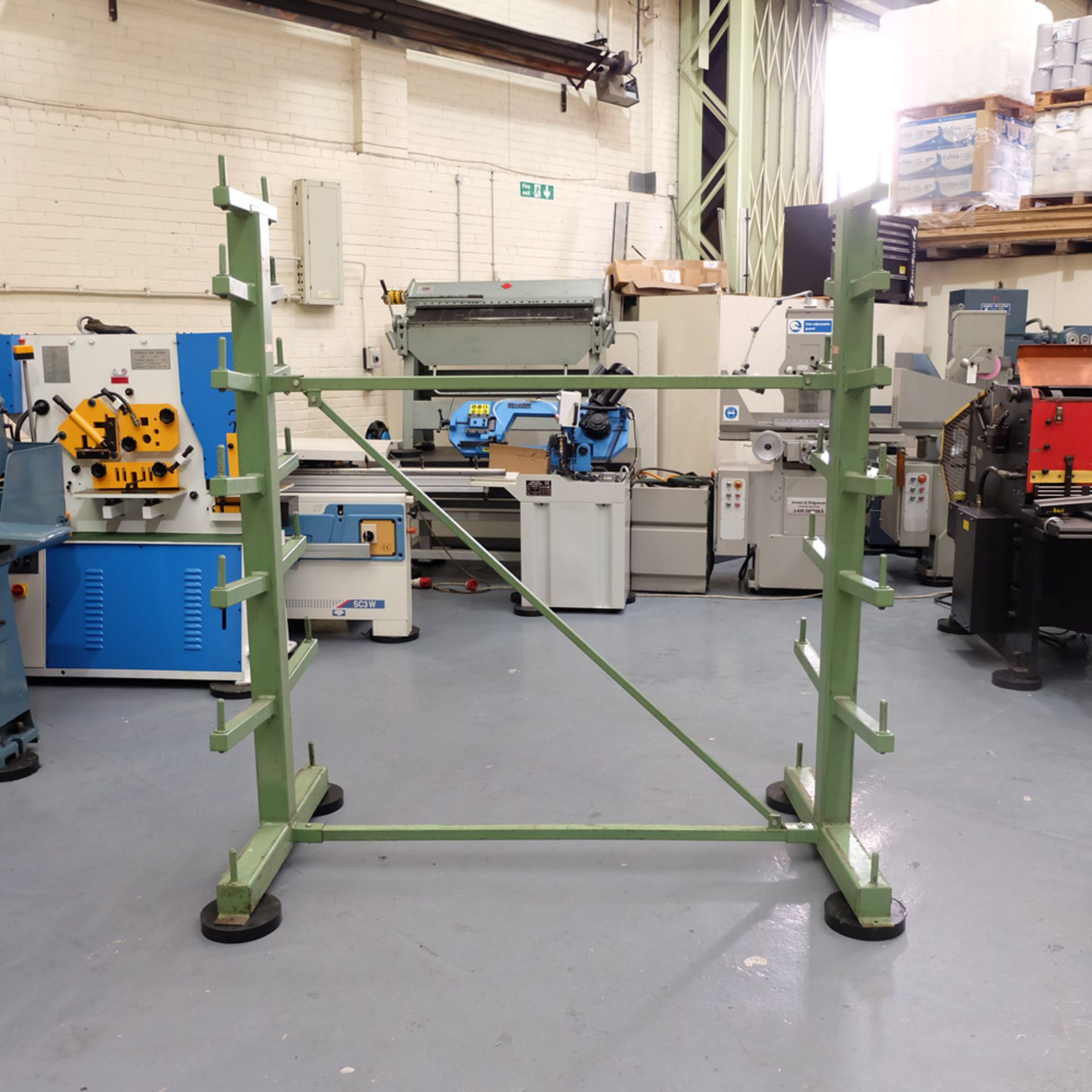 Steel Bar Rack Made By Workshop UK.