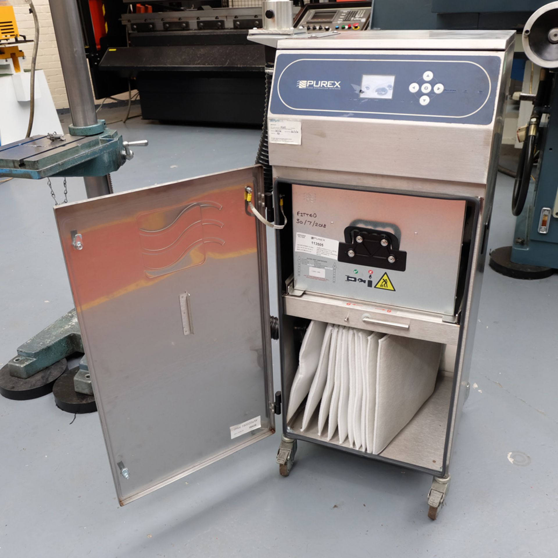 Purex Model 9000-400i Digital Fume Extractor. - Image 3 of 8