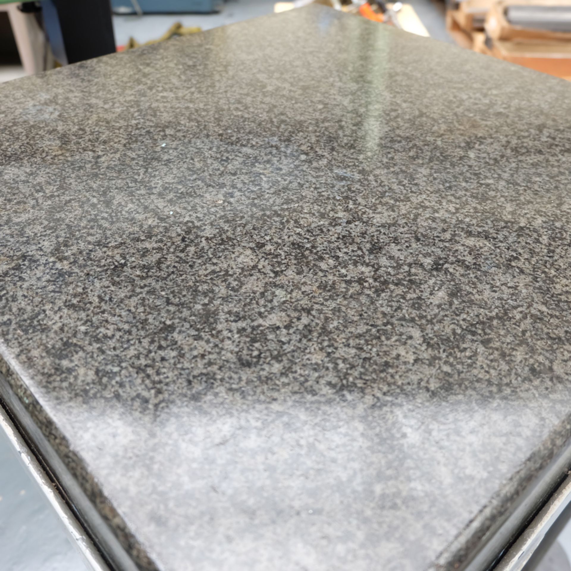 F Z Granite Plate on Steel Stand. - Image 5 of 5