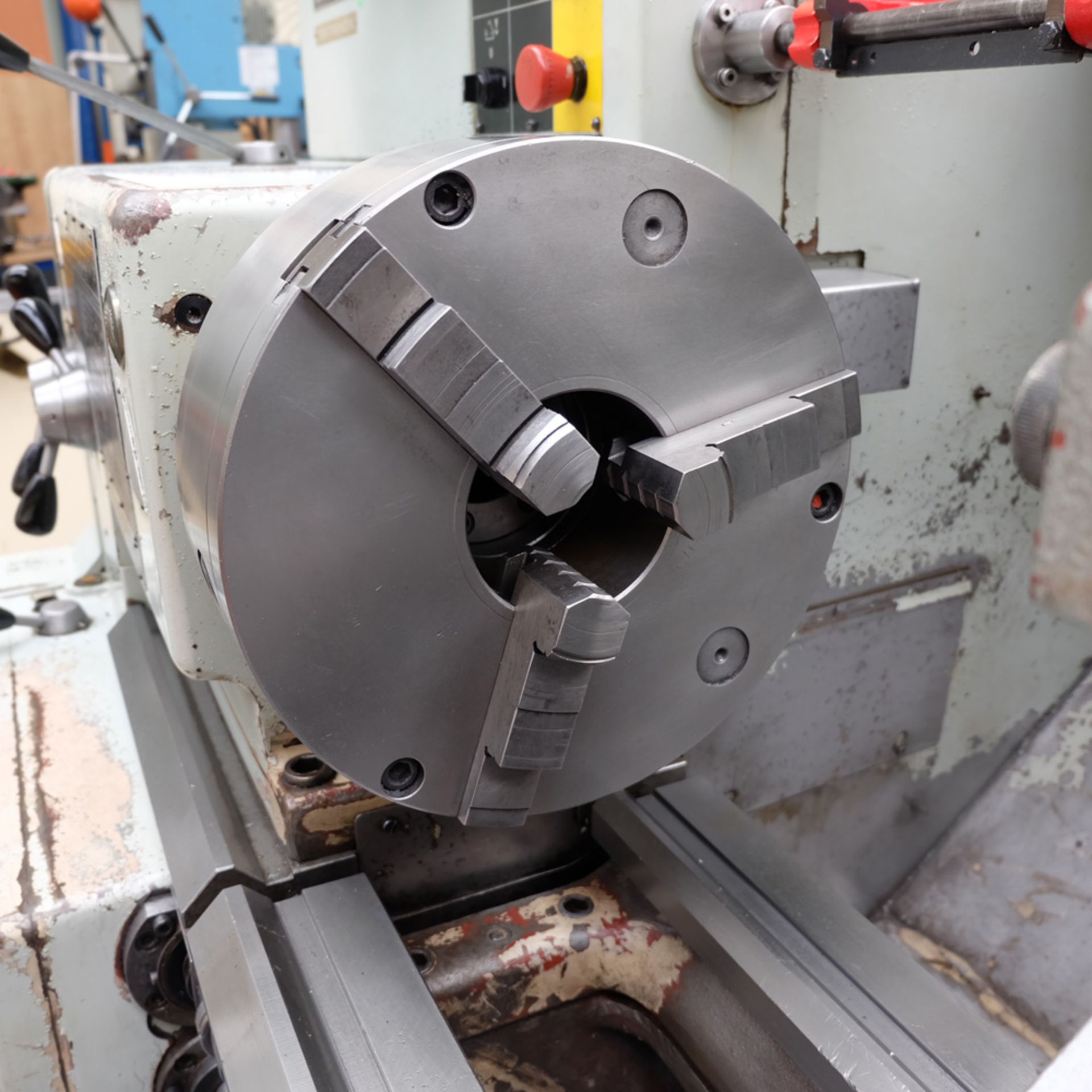 TOS SN 50C Gap Bed Centre Lathe. - Image 6 of 13