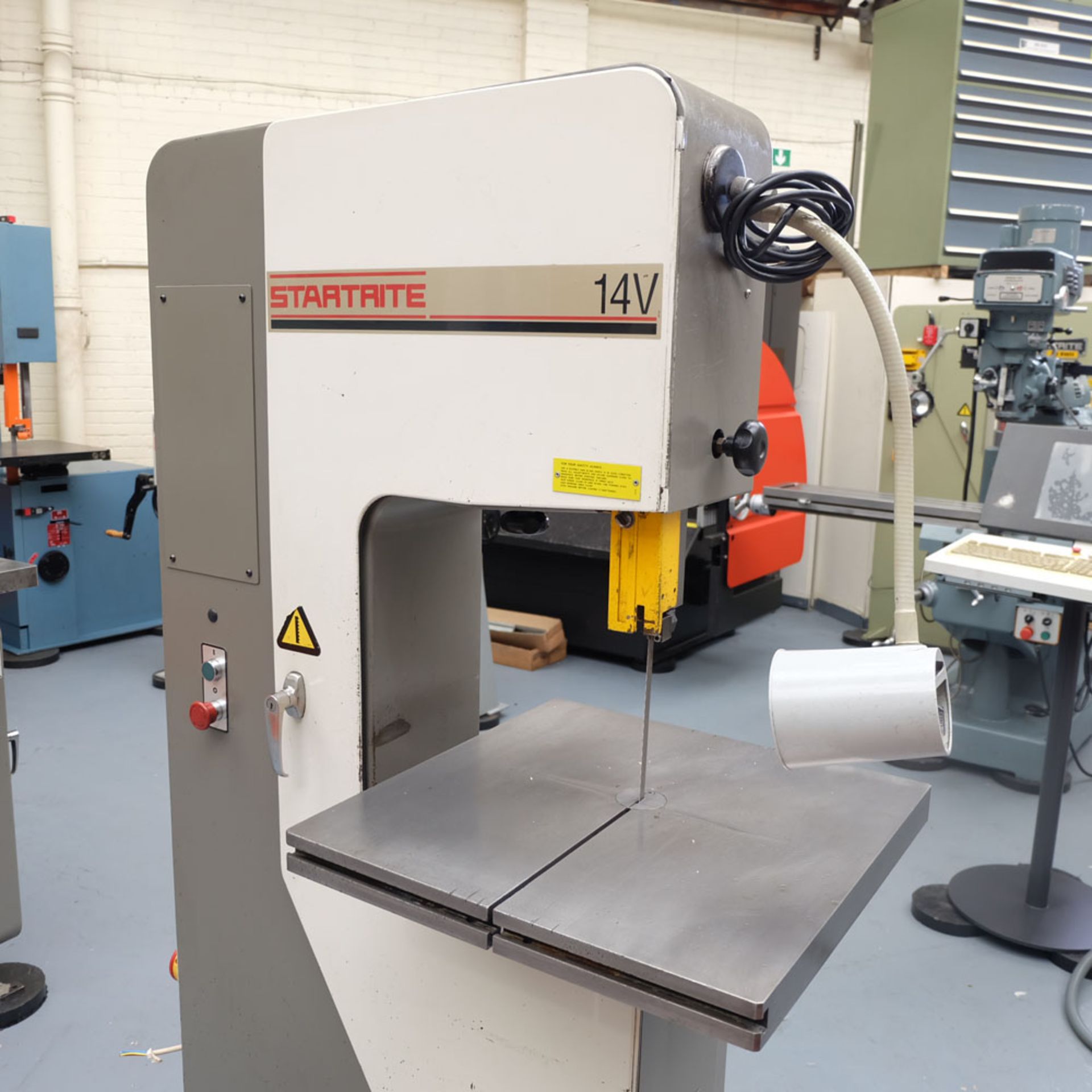 Startrite Model 14V Vertical Bandsaw. Throat Depth: 340mm. - Image 3 of 7