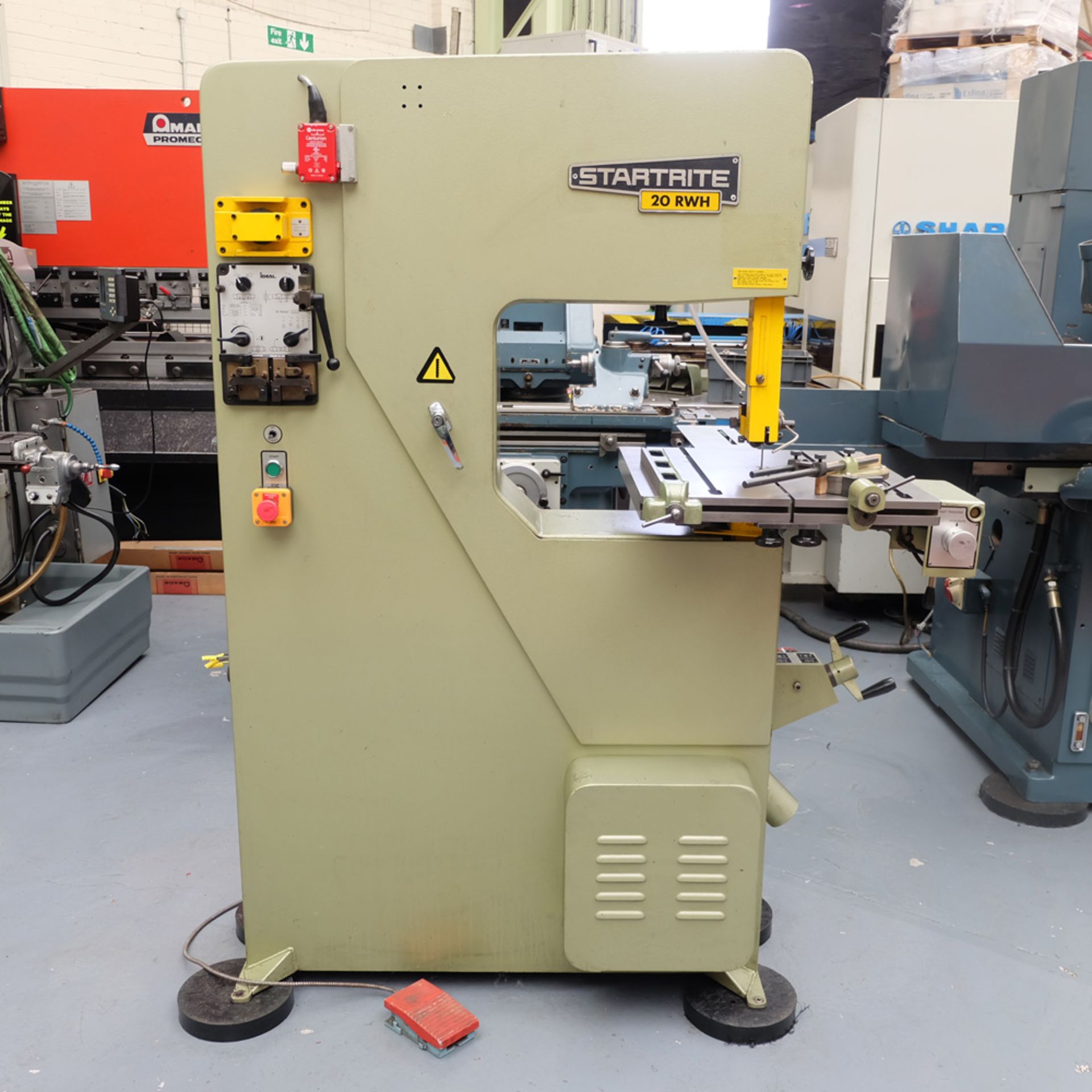 Startrite 20 RWH Vertical Bandsaw.