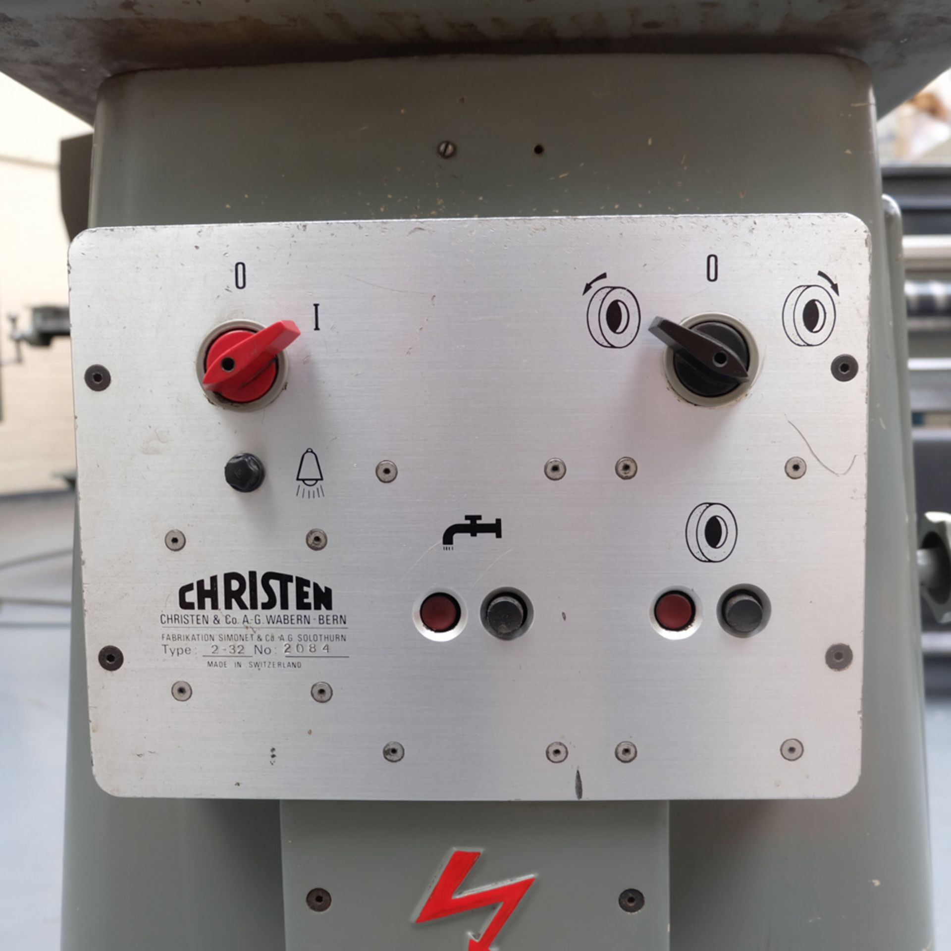 Christen Type 2-32 Twist Drill Grinding Machine. - Image 8 of 14