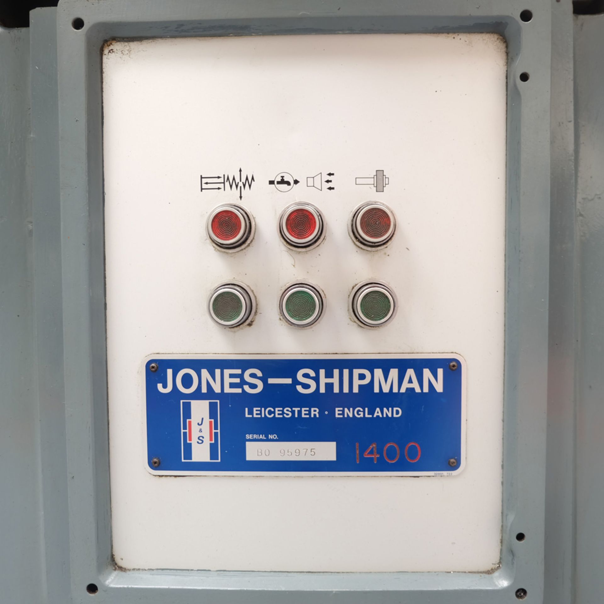 Jones & Shipman 1400P Toolroom Surface Grinder. - Image 6 of 10