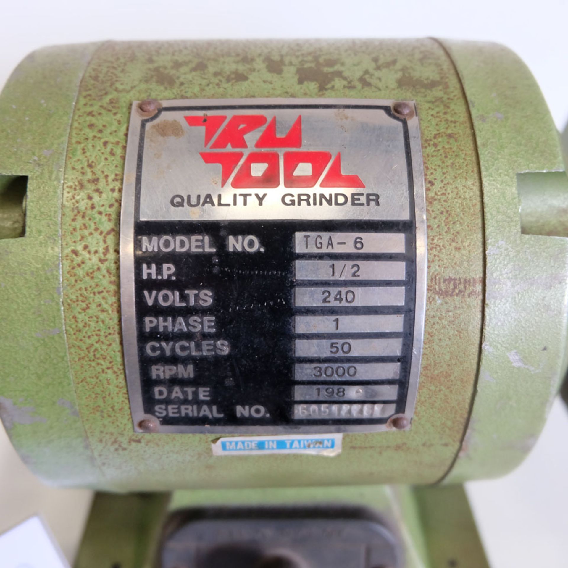 Trutool Model TGA-6. Double Ended Tool Grinder & Polisher. - Image 2 of 4