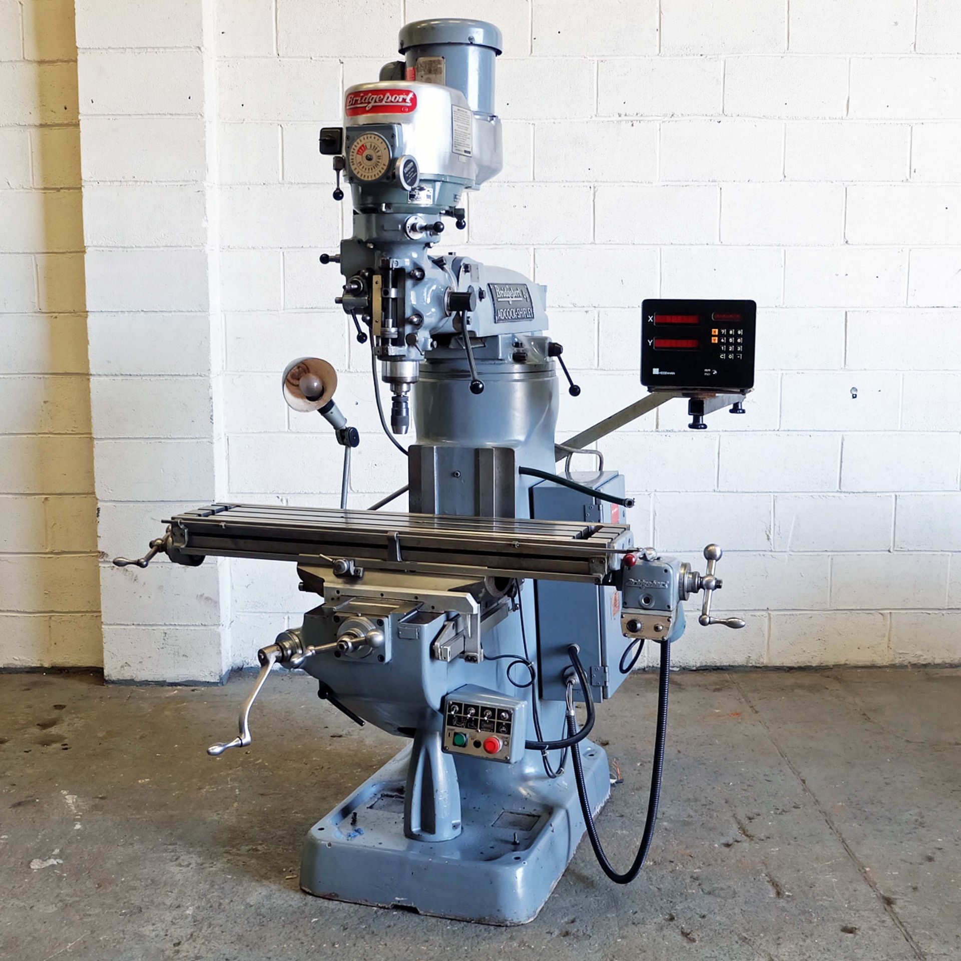 Bridgeport Variable Speed Tool Room Turret Milling Machine.