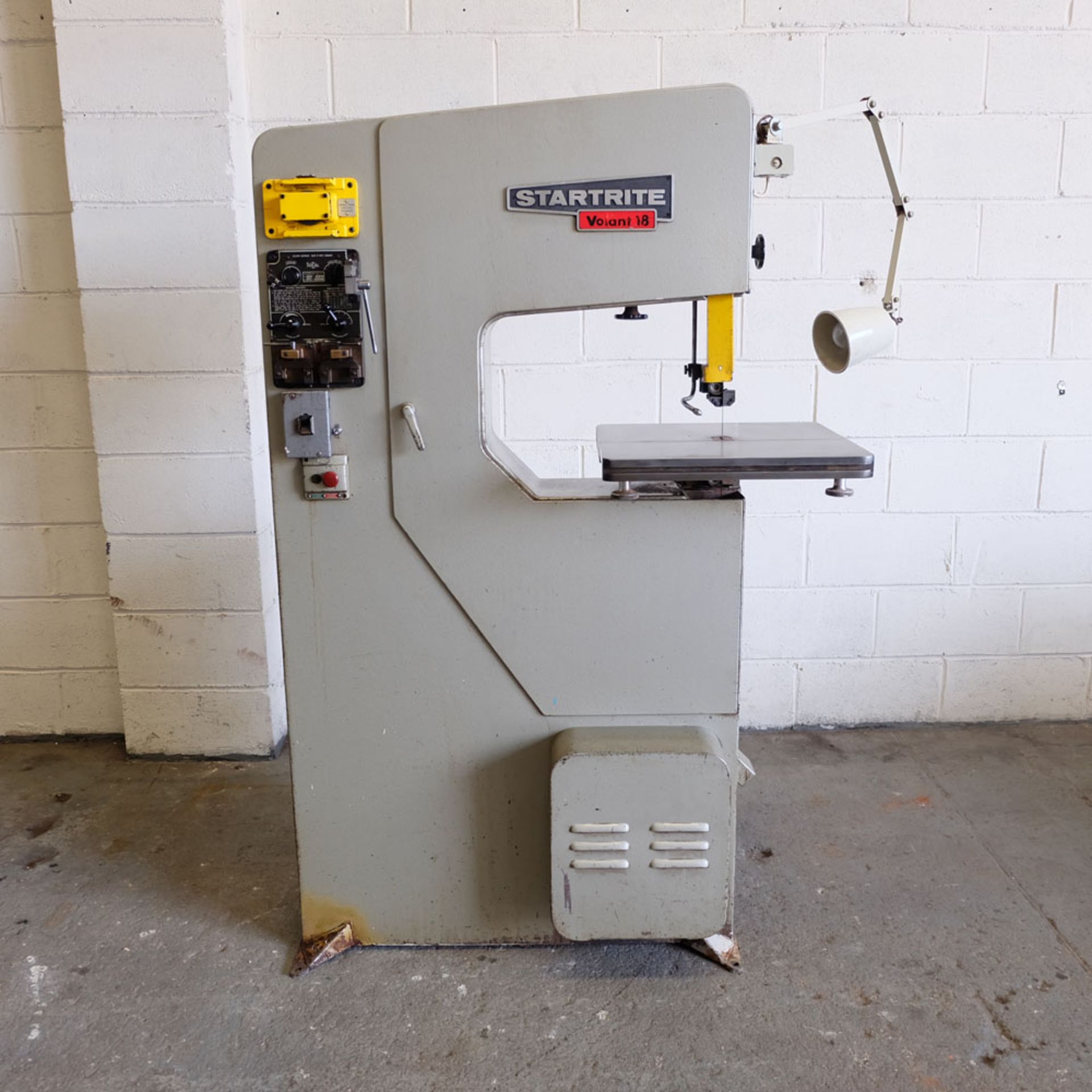 Startrite Volant 18 Vertical Tool Room Bandsaw.