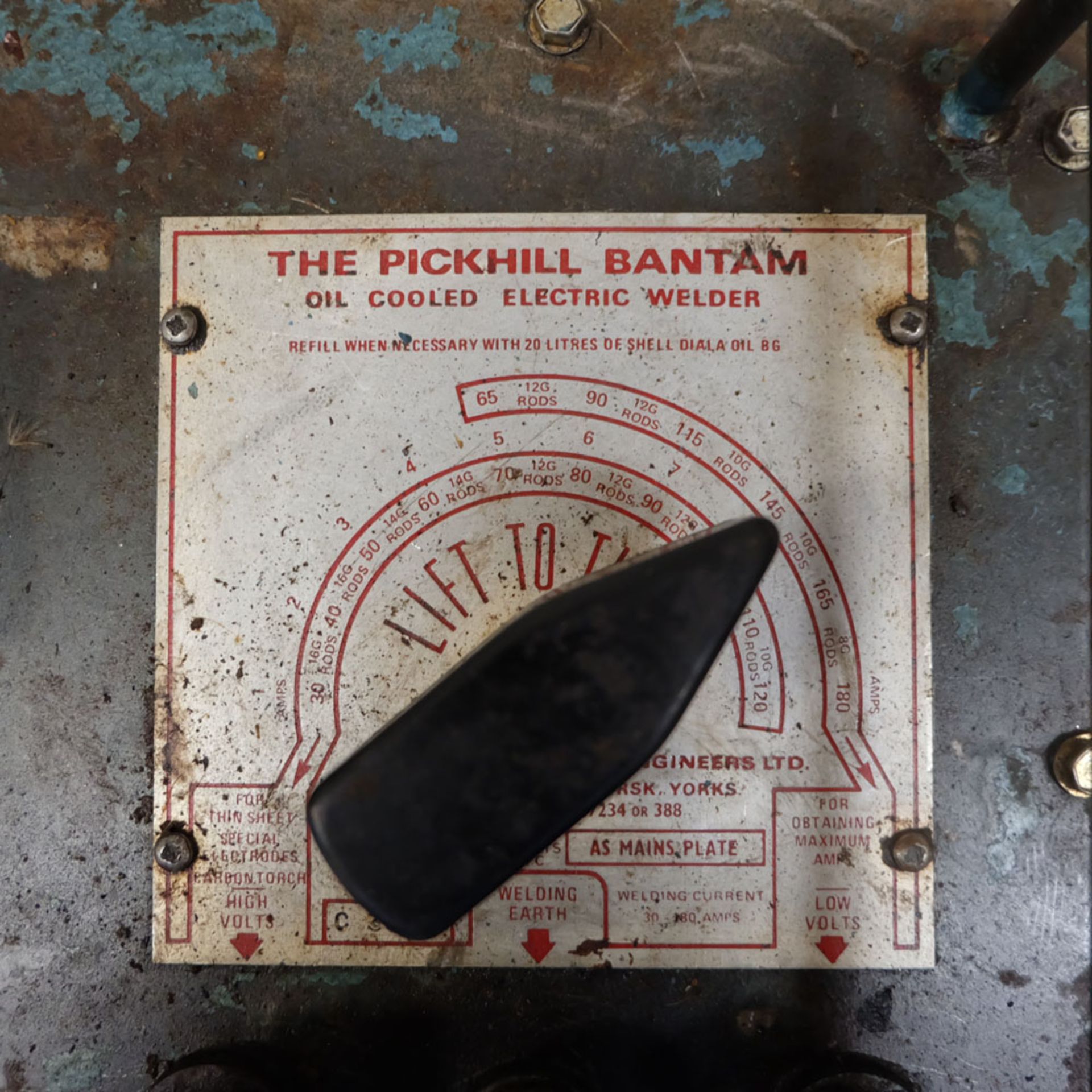 The Pickhill Bantam Oil Cooled Electric Welder. - Image 5 of 6