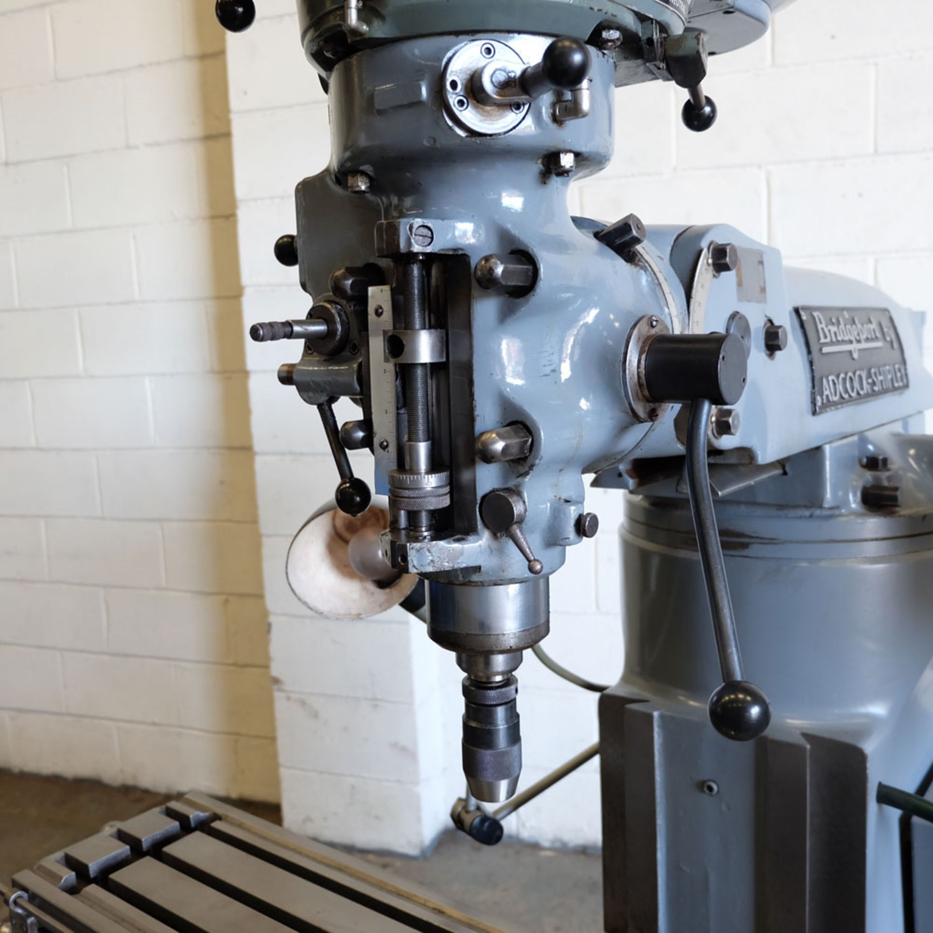 Bridgeport Variable Speed Tool Room Turret Milling Machine. - Image 8 of 12