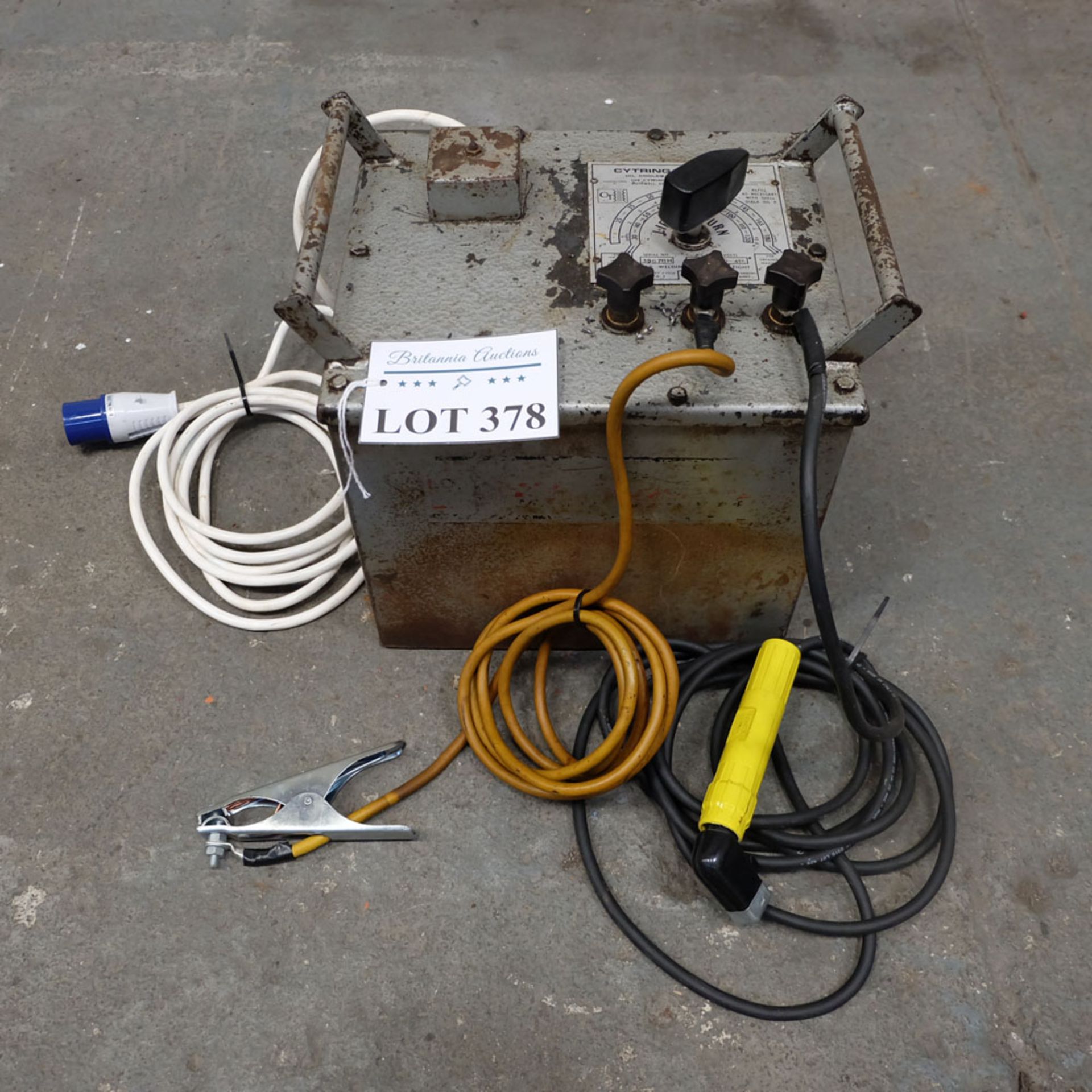 Cytringan Bantam Oil Cooled Electric Arc Welder.