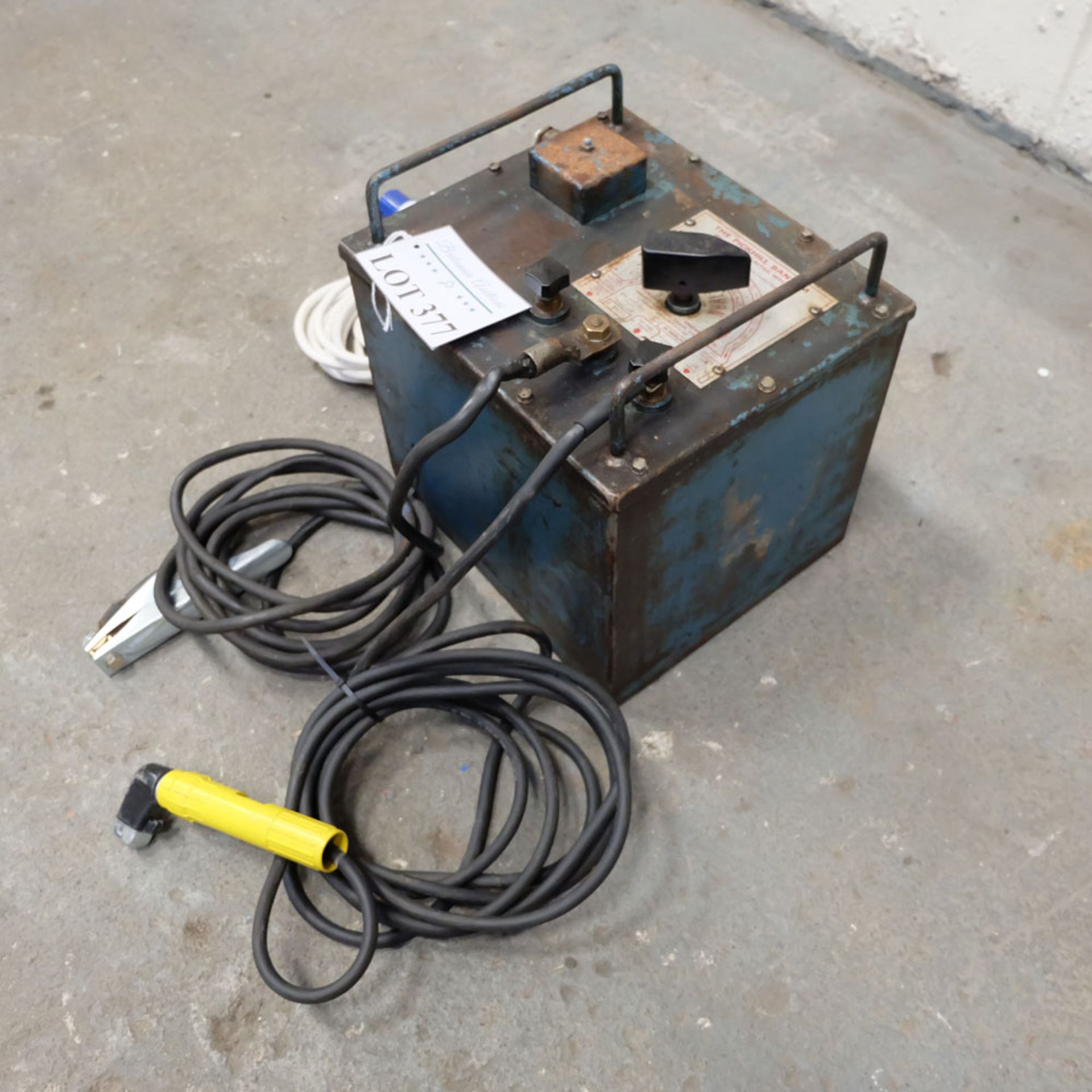 The Pickhill Bantam Oil Cooled Electric Welder. - Image 3 of 6