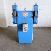 Union Type G 16 Heavy Duty Double Ended Pedestal Tool Grinder.
