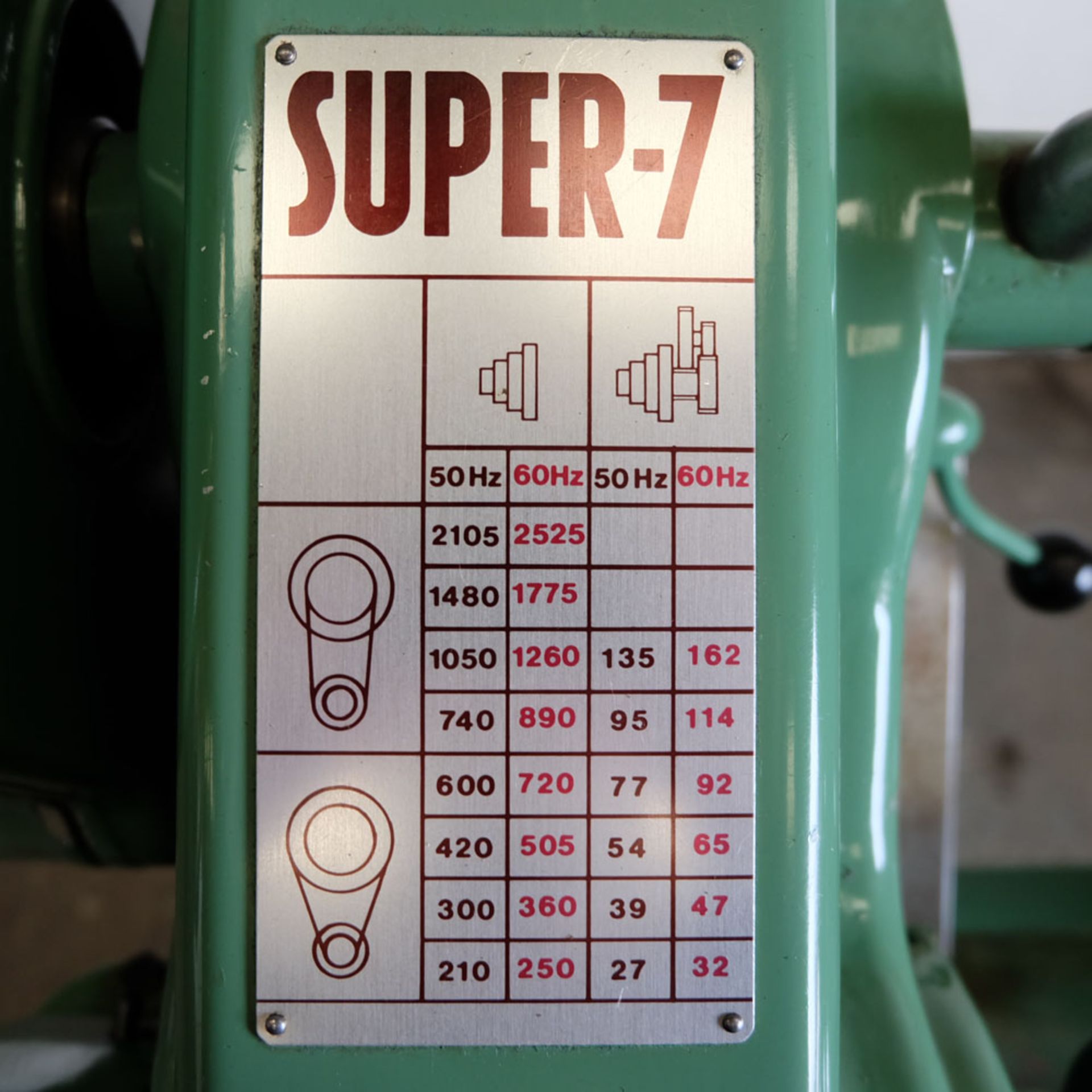 Myford Super 7B Tool Room Centre Lathe. - Image 14 of 17