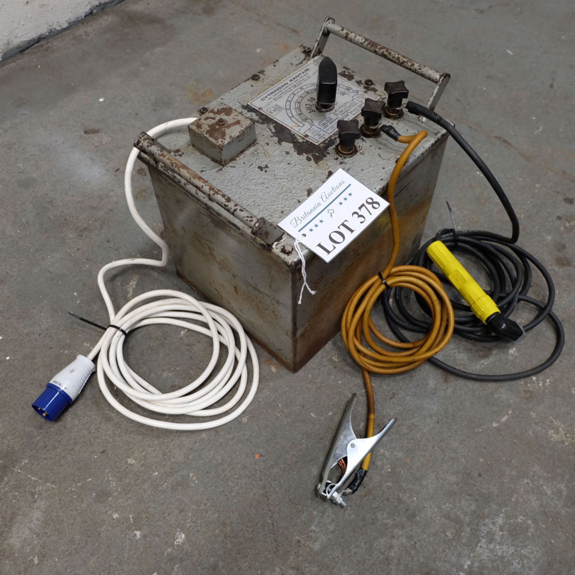 Cytringan Bantam Oil Cooled Electric Arc Welder. - Image 3 of 5