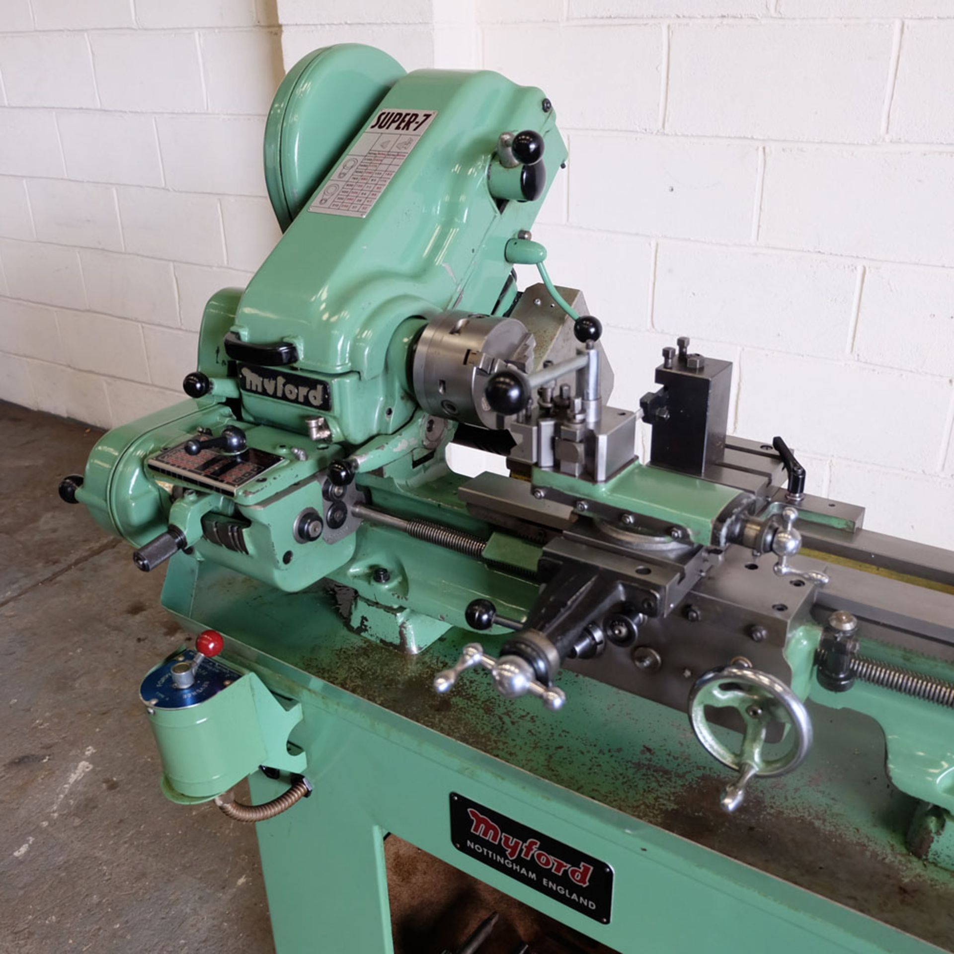 Myford Super 7B Tool Room Centre Lathe. - Image 2 of 17