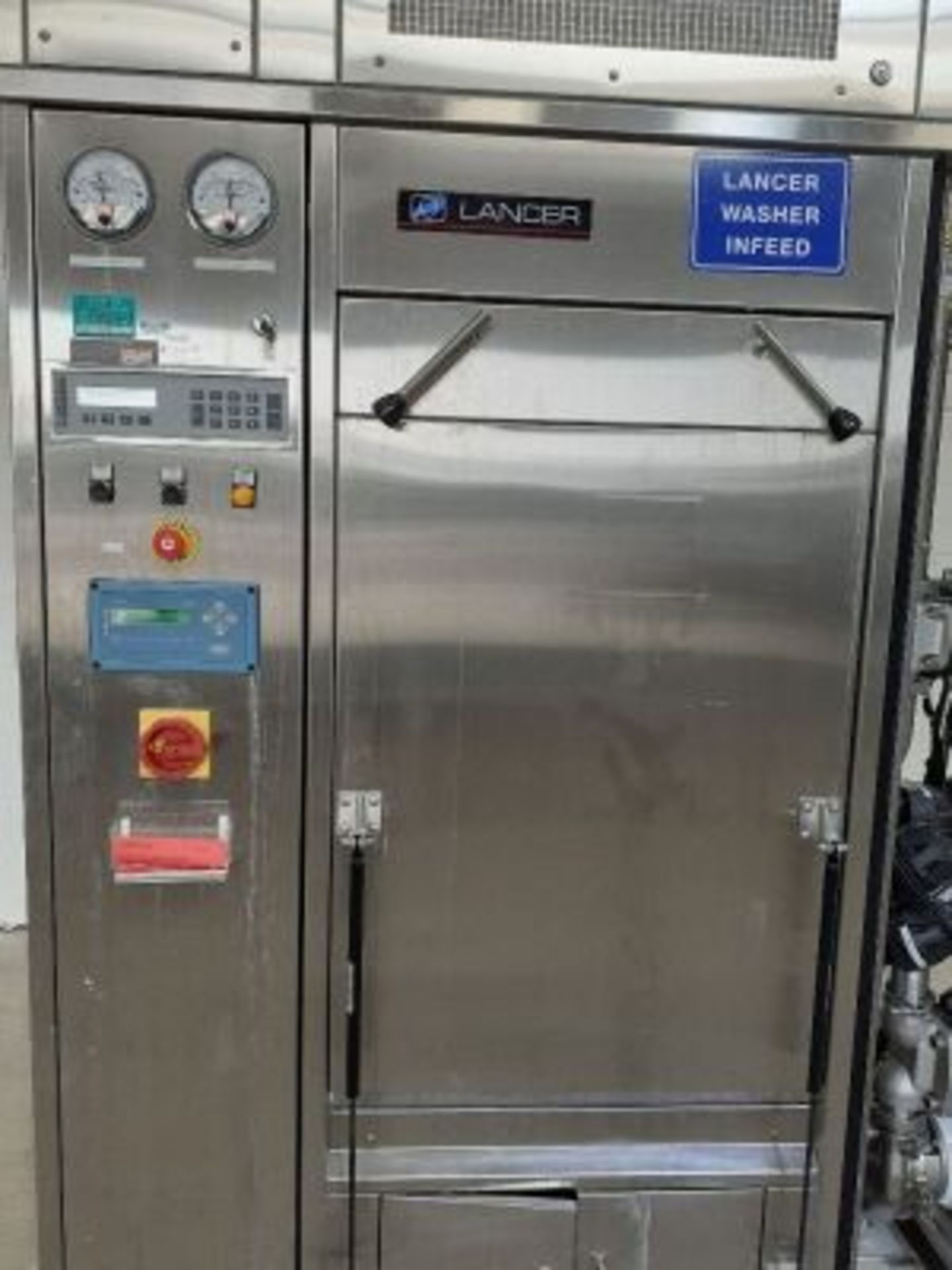 Lancer Washer infeed Type 1600 PCM DPSS, Year 2004, S/N:2V070067. 200-600 KPa - Image 5 of 12