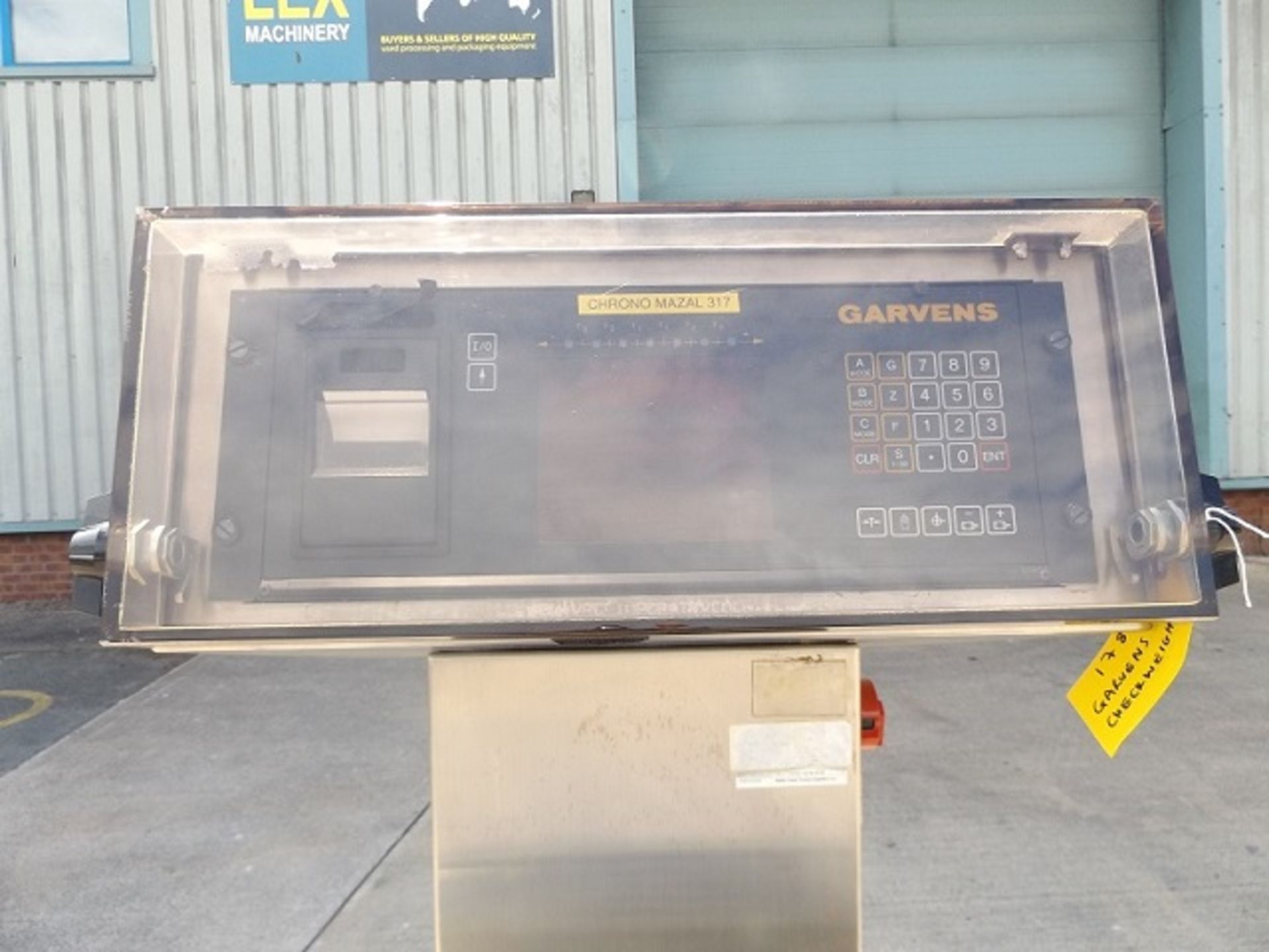 Garvens model SL2PM all Stainless Steel construction checkweigher - Image 10 of 12