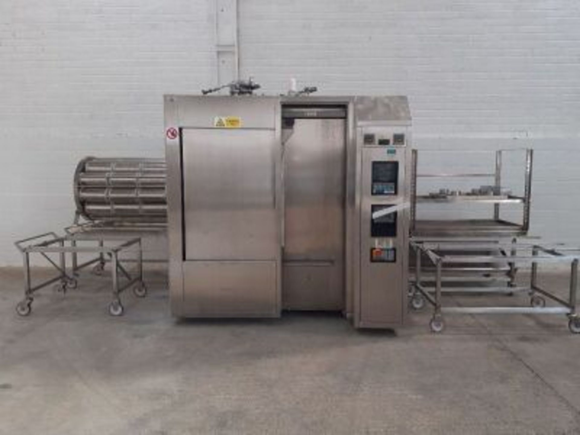 Fedegari Autoclave Model FOF5, Year 2001 S/N: NA0692EG. Complete with parts trolley - Image 2 of 22