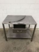 Hygienox Teknomek- Stainless Steel Workstation Table