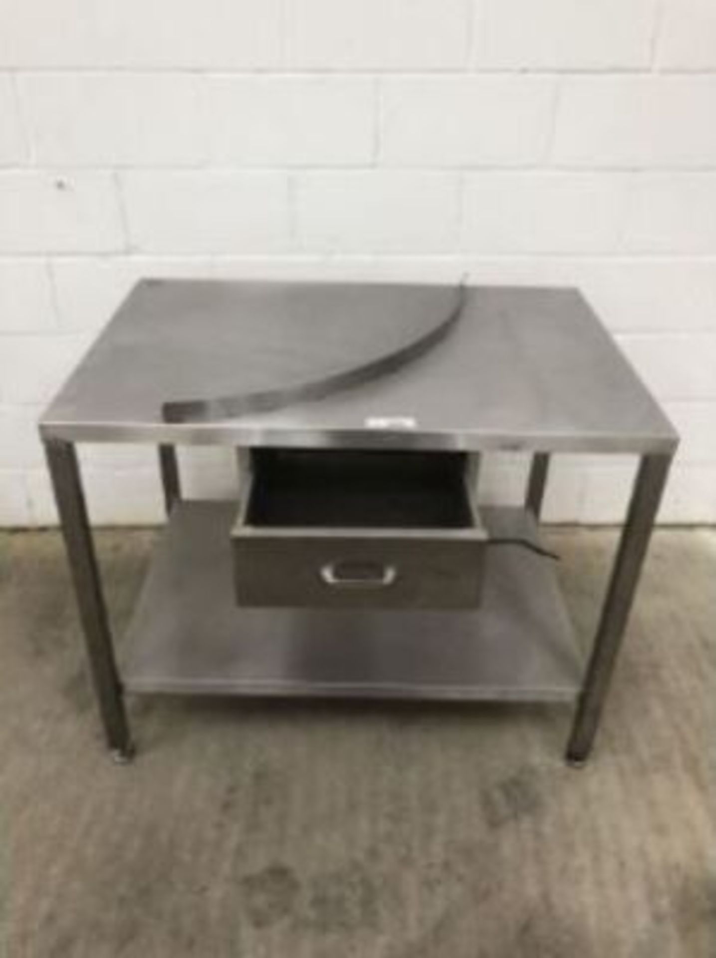 Hygienox Teknomek- Stainless Steel Workstation Table