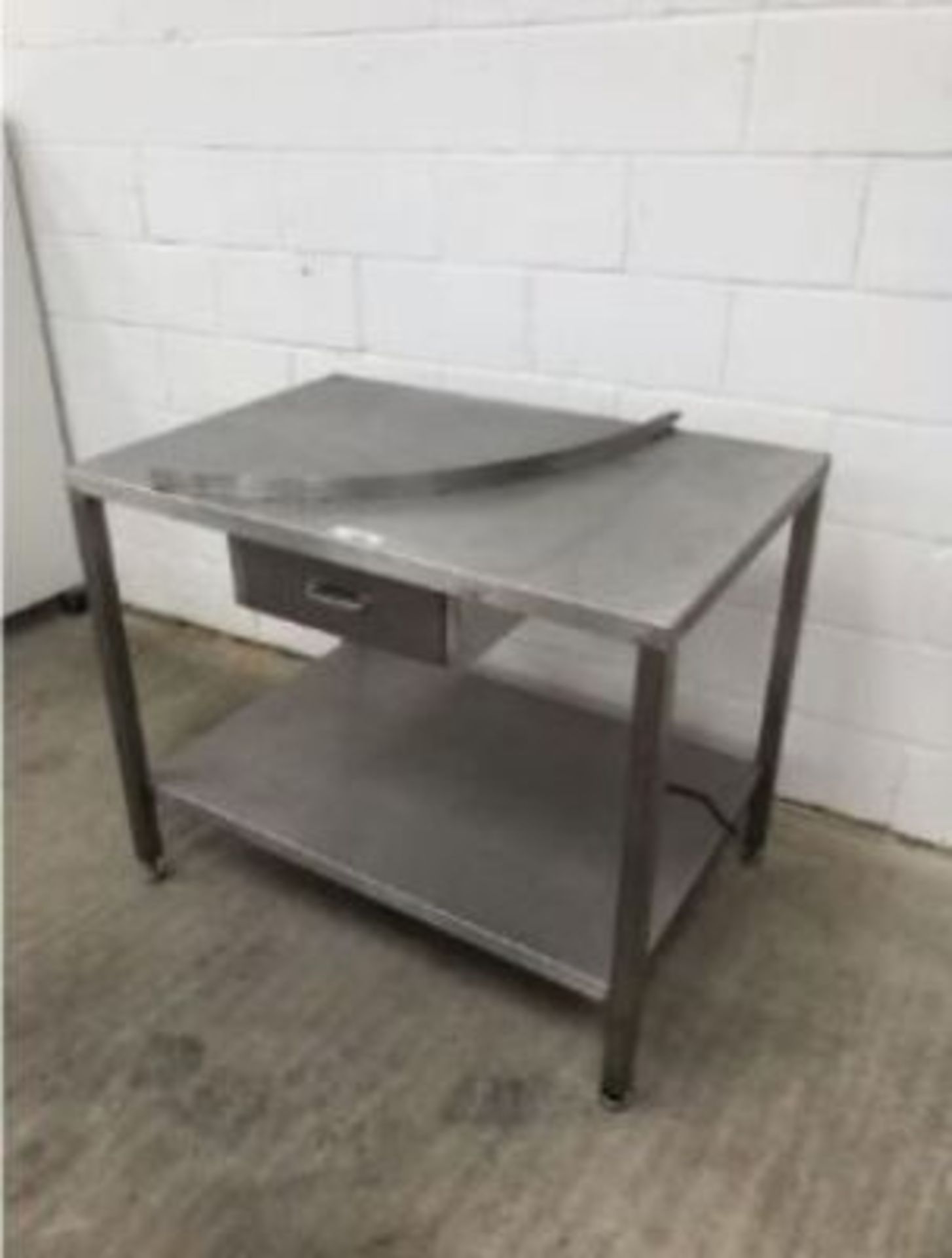 Hygienox Teknomek- Stainless Steel Workstation Table - Image 2 of 3