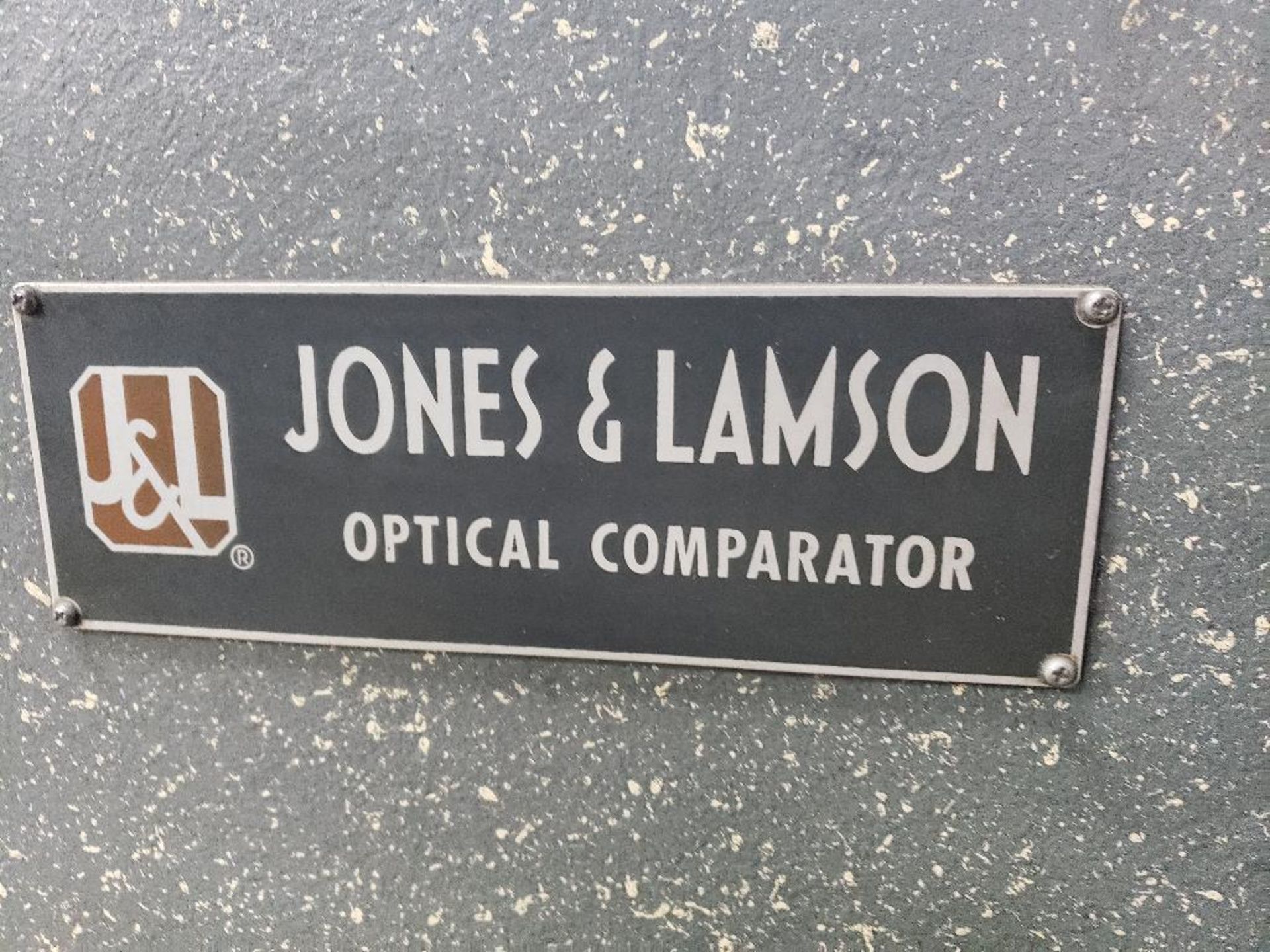 Jones and Lamson optical comparator. Model PC-14-A. - Image 5 of 12