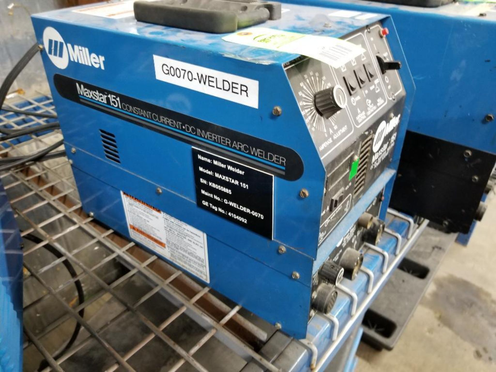 Miller Maxstar 151 CC/DC inverter welding power source. 115v single phase. Snapstart.